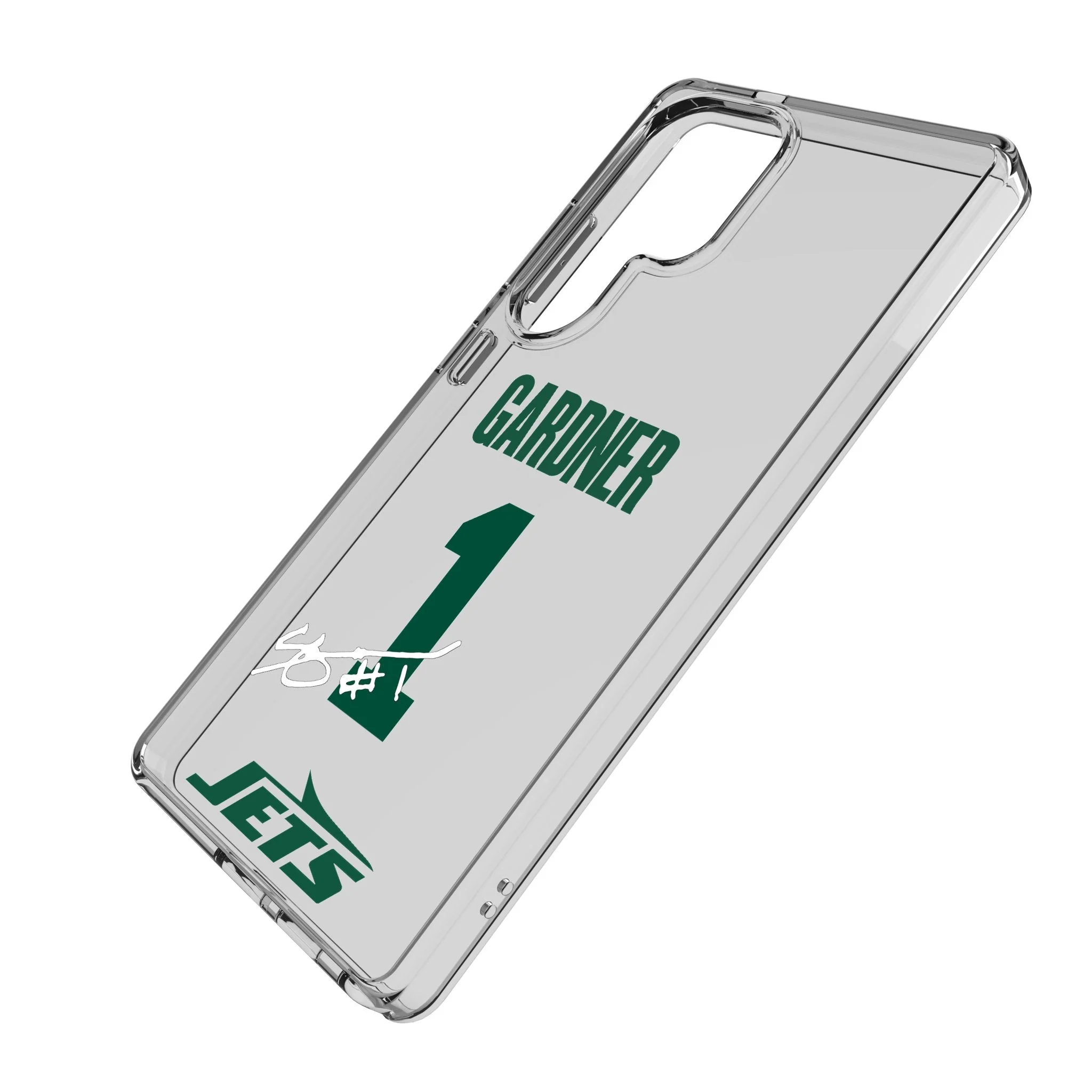 Sauce Gardner New York Jets 1 Game Tactic Clear Phone Case for Samsung Galaxy - Image 2