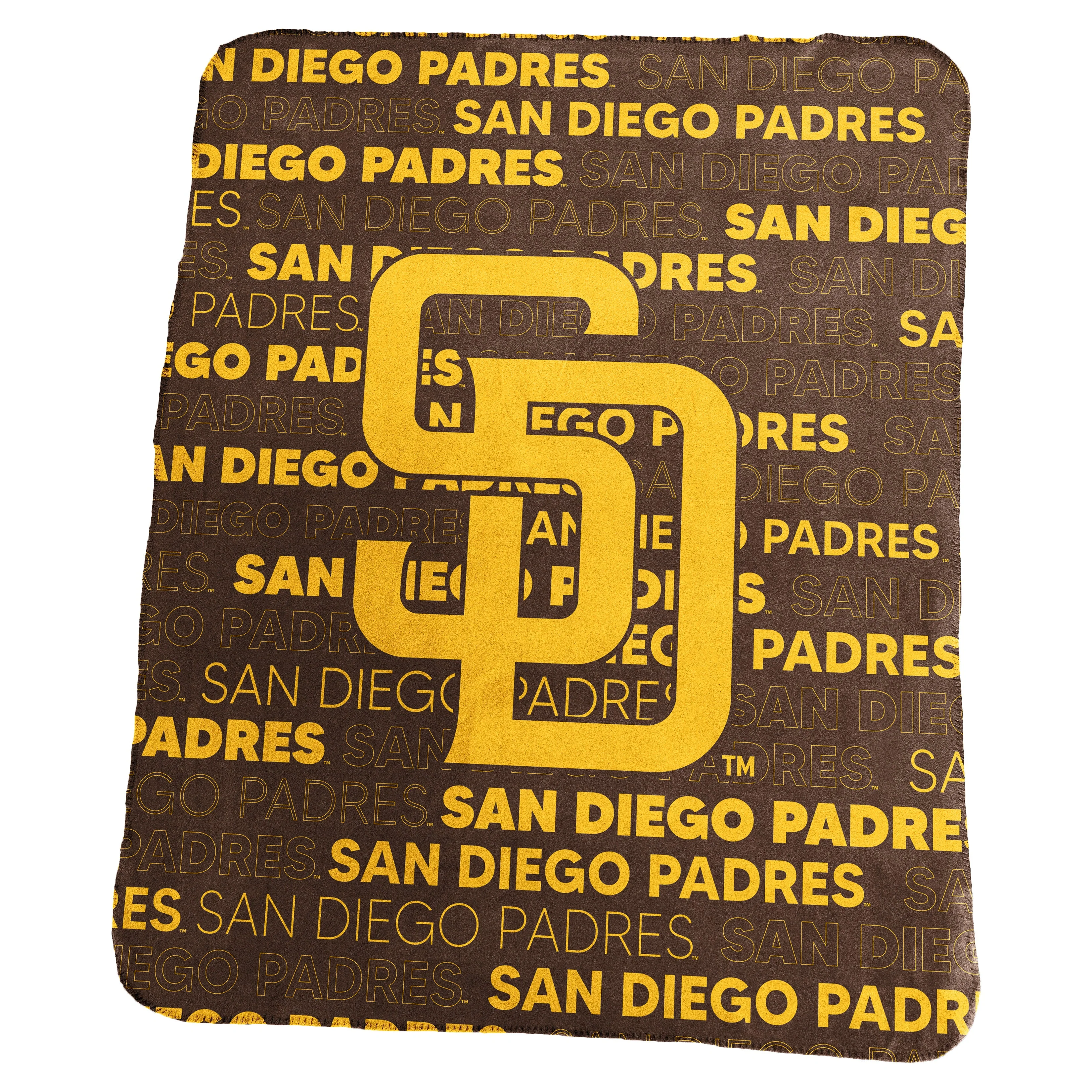 SD Padres Classic Fleece Throw