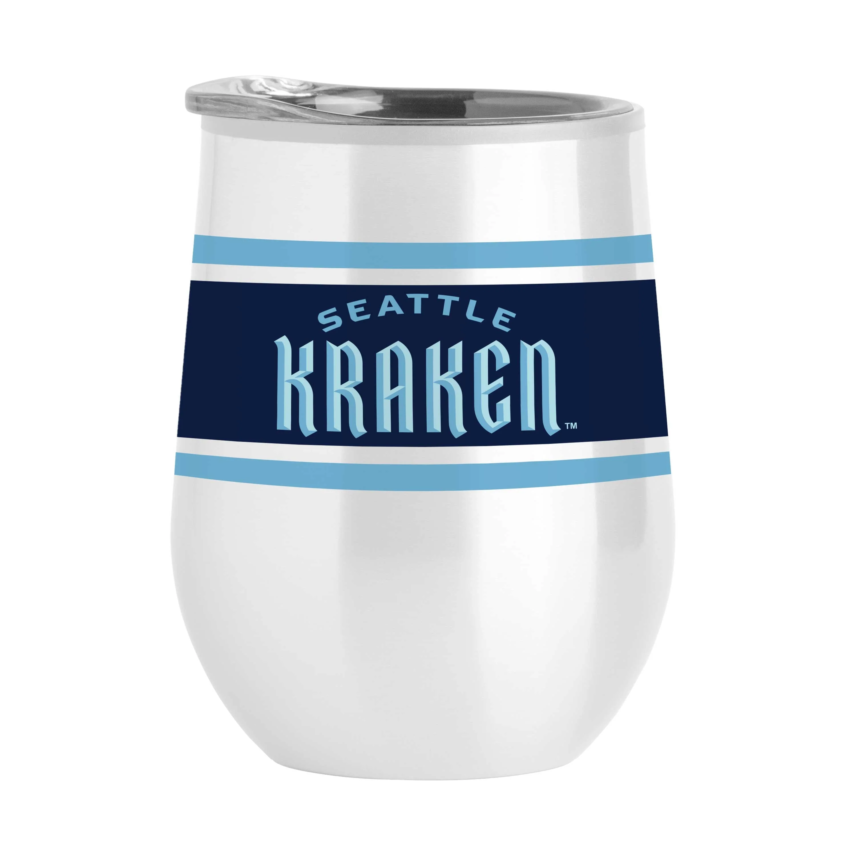 Seattle Kraken 11oz Stripe Fusion Tumbler - Image 2