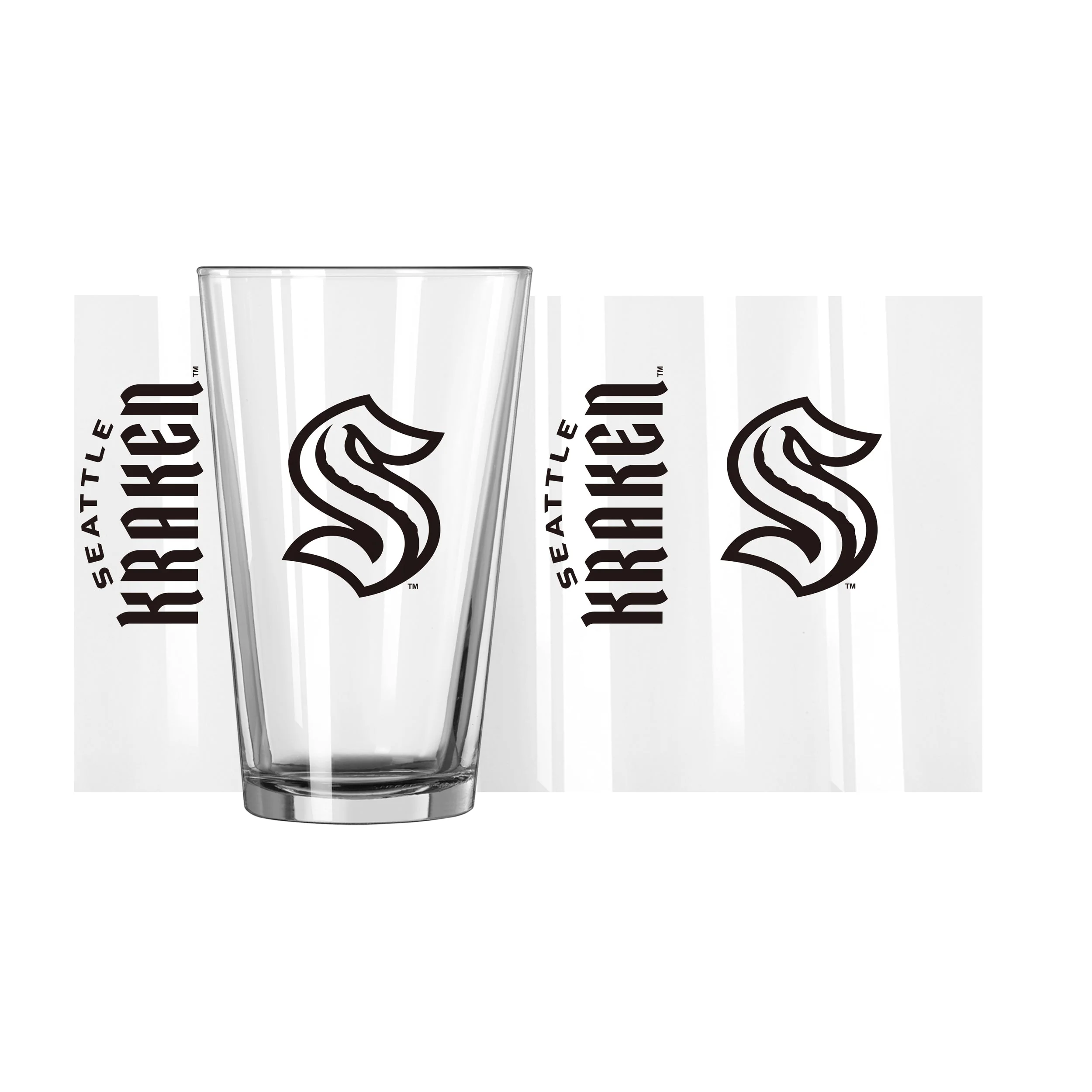 Seattle Kraken 16oz Gameday Pint Glass - Image 2