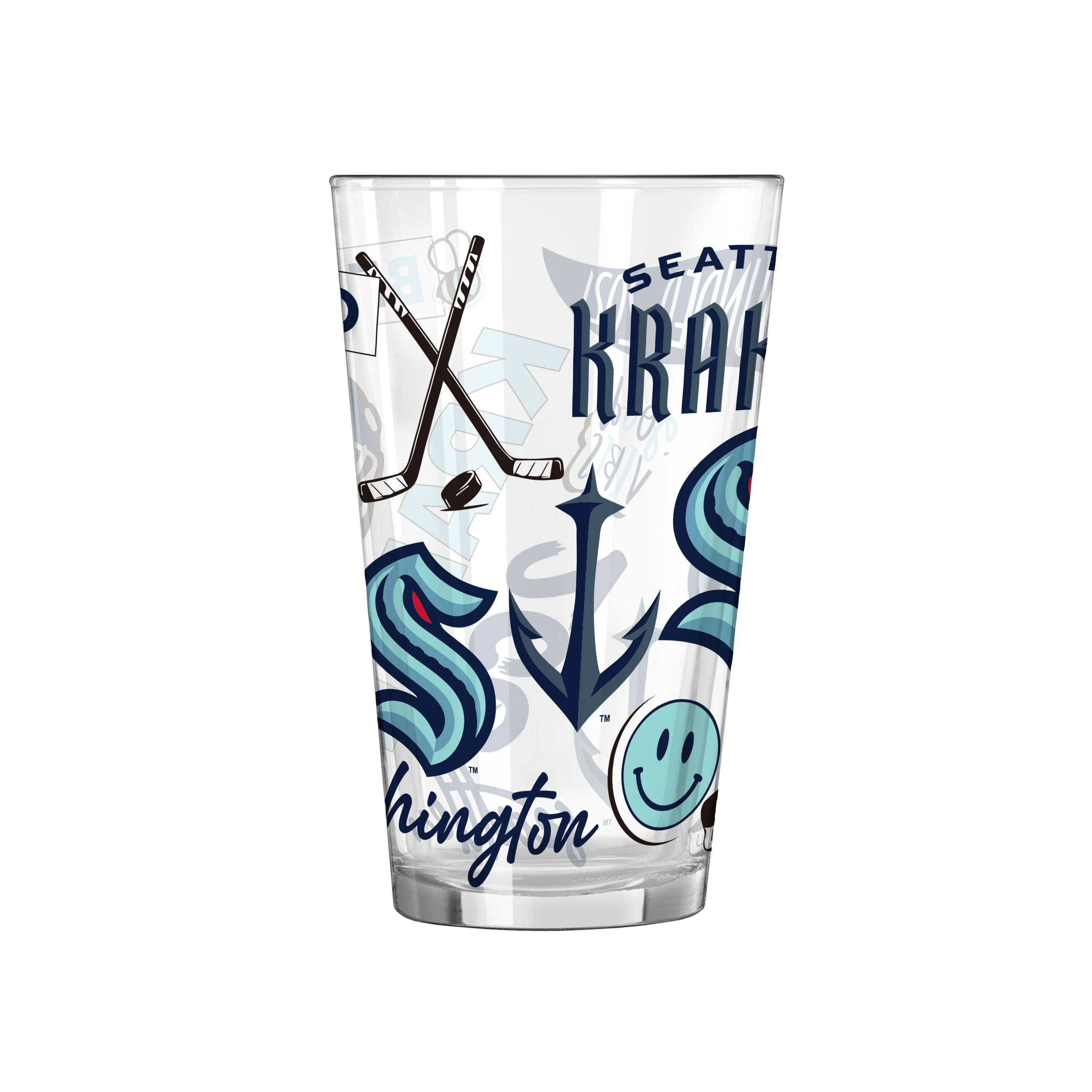 Seattle Kraken 16oz Native Pint Glass - Image 2