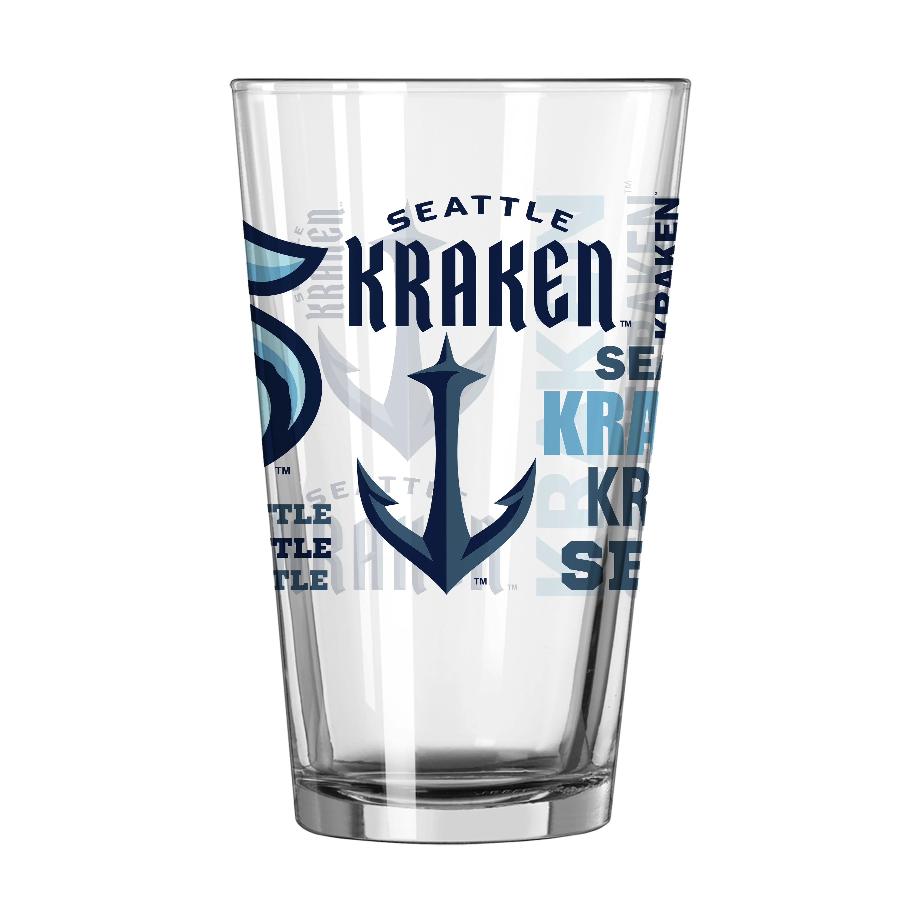 Seattle Kraken 16oz Spirit Pint Glass