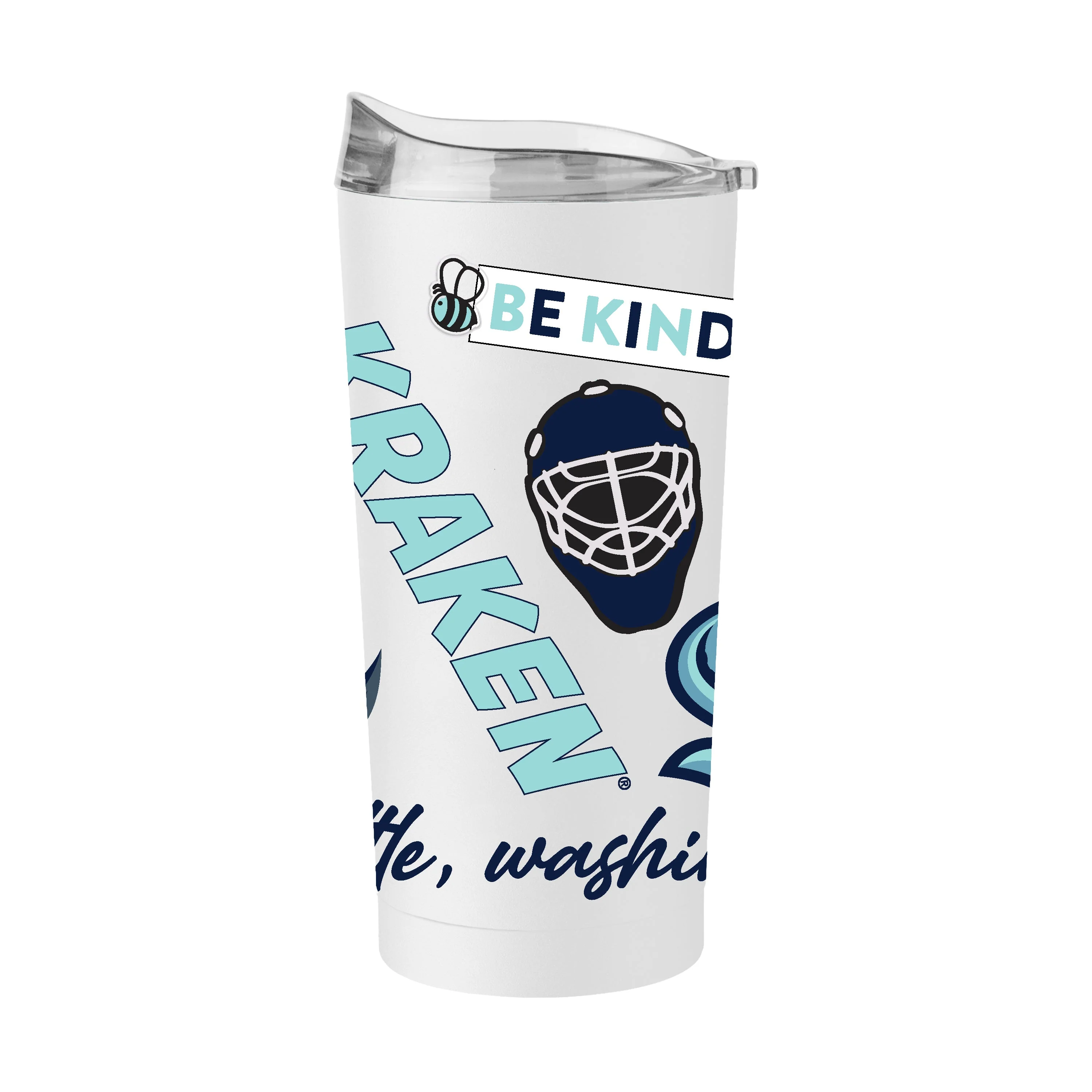 Seattle Kraken 20oz Native Powder Coat Tumbler