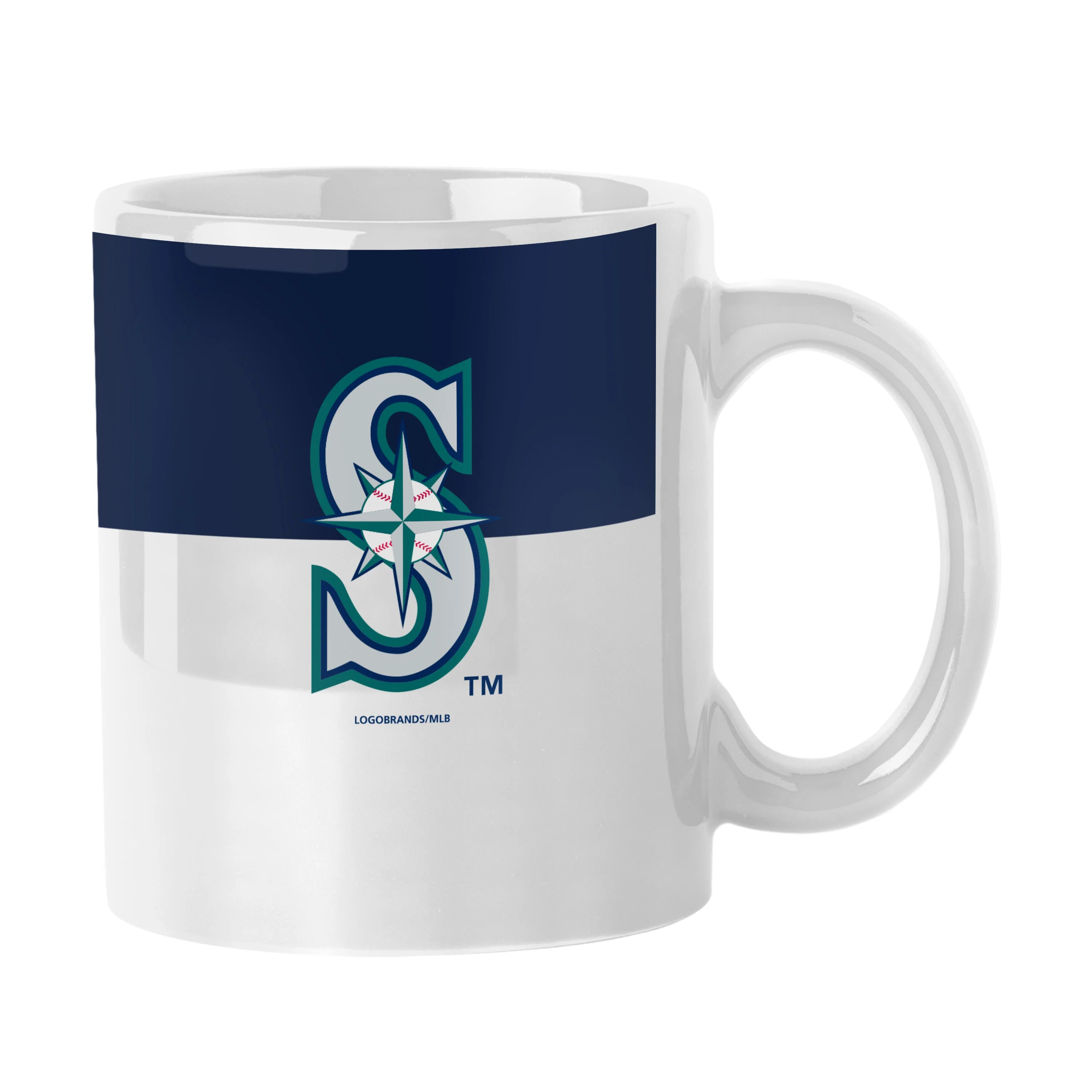 Seattle Mariners 11oz Colorblock Sublimated Mug - Image 2