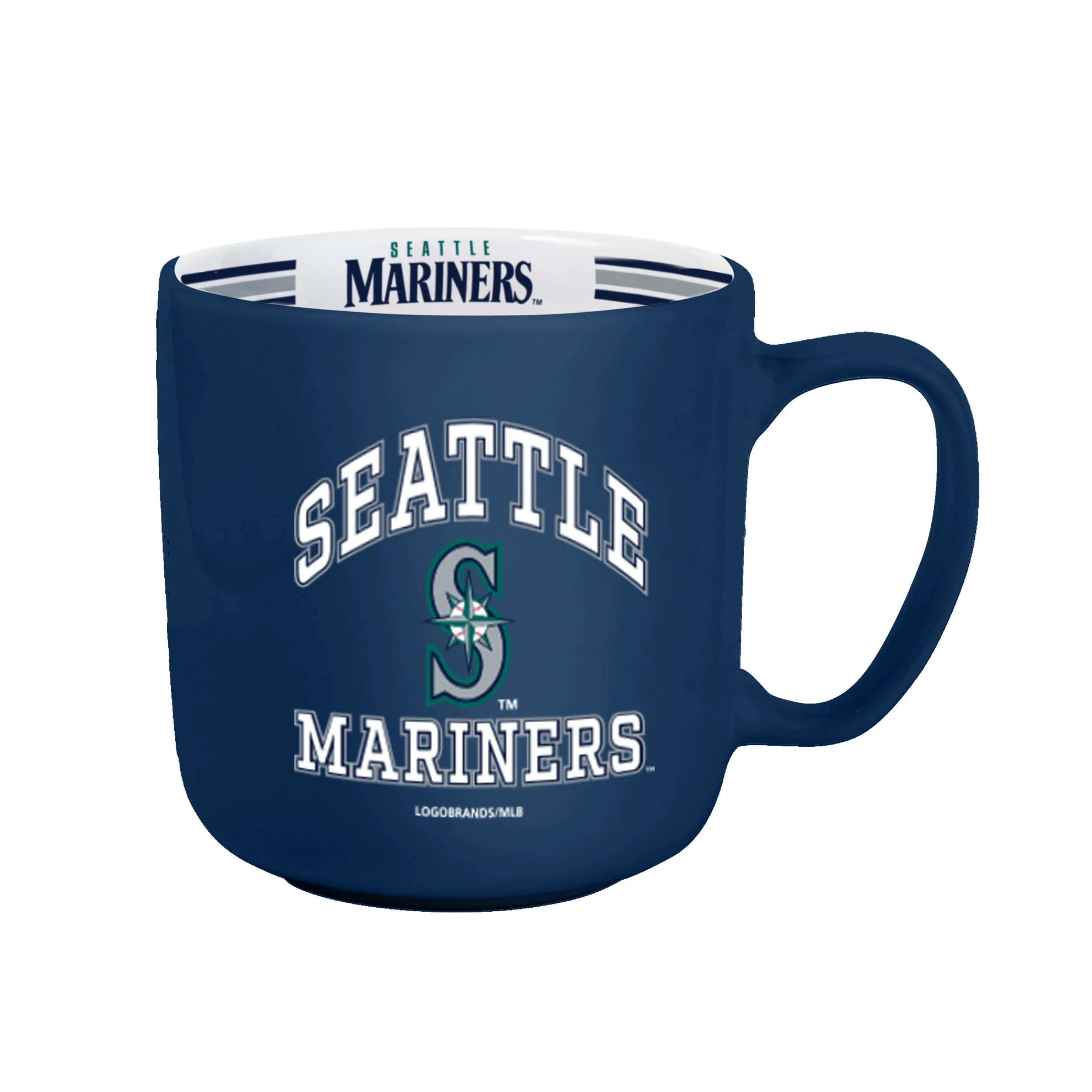 Seattle Mariners 15oz Stripe Mug - Image 2