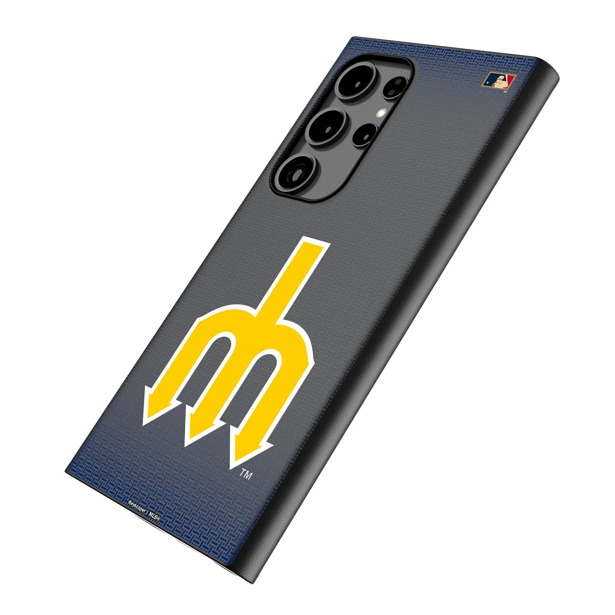 Seattle Mariners 1977-1980 - Cooperstown Collection Linen MagSafe Compatible Phone Case for Samsung Galaxy - Image 2