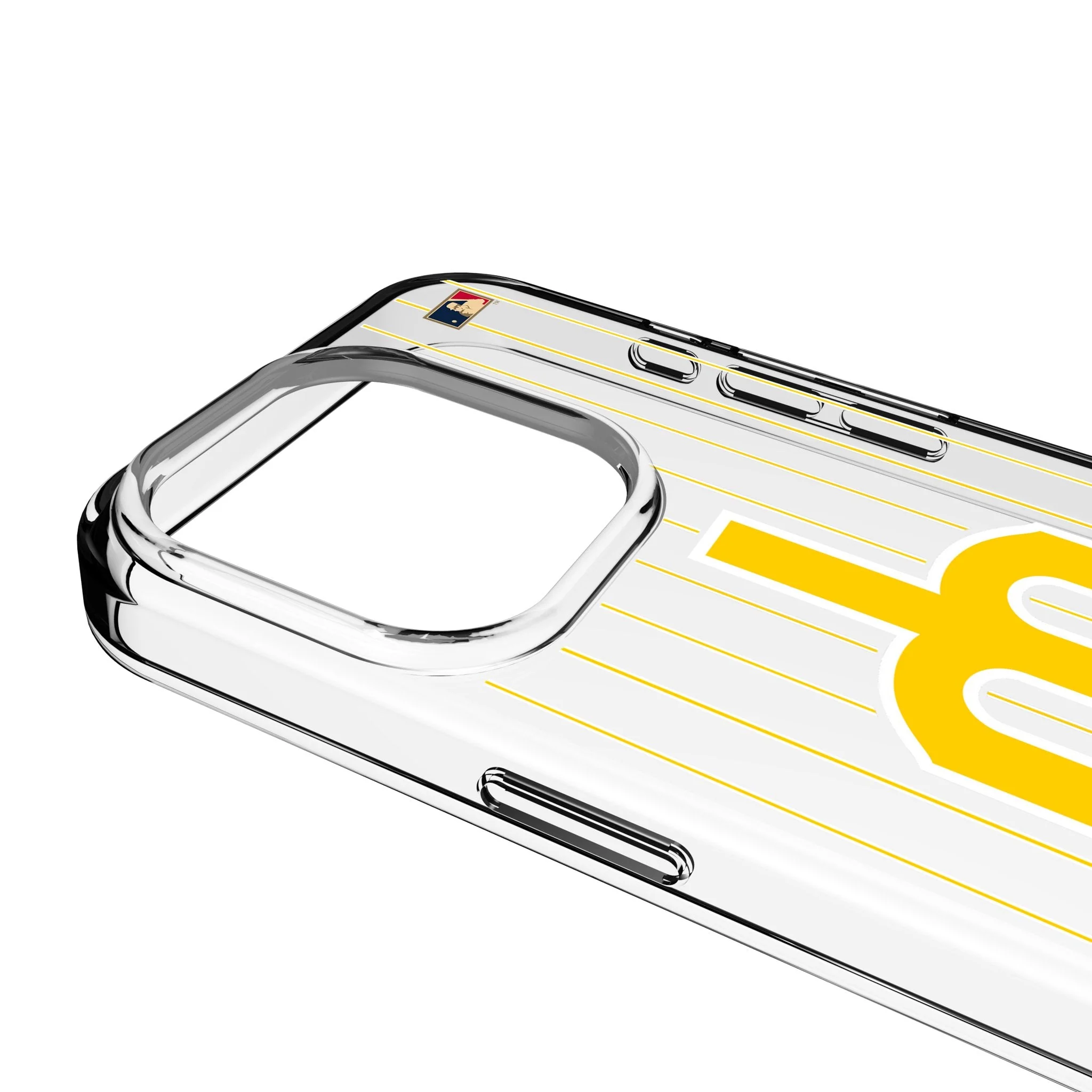 Seattle Mariners 1977-1980 - Cooperstown Collection Pinstripe Clear Phone Case for Apple iPhone - Image 3