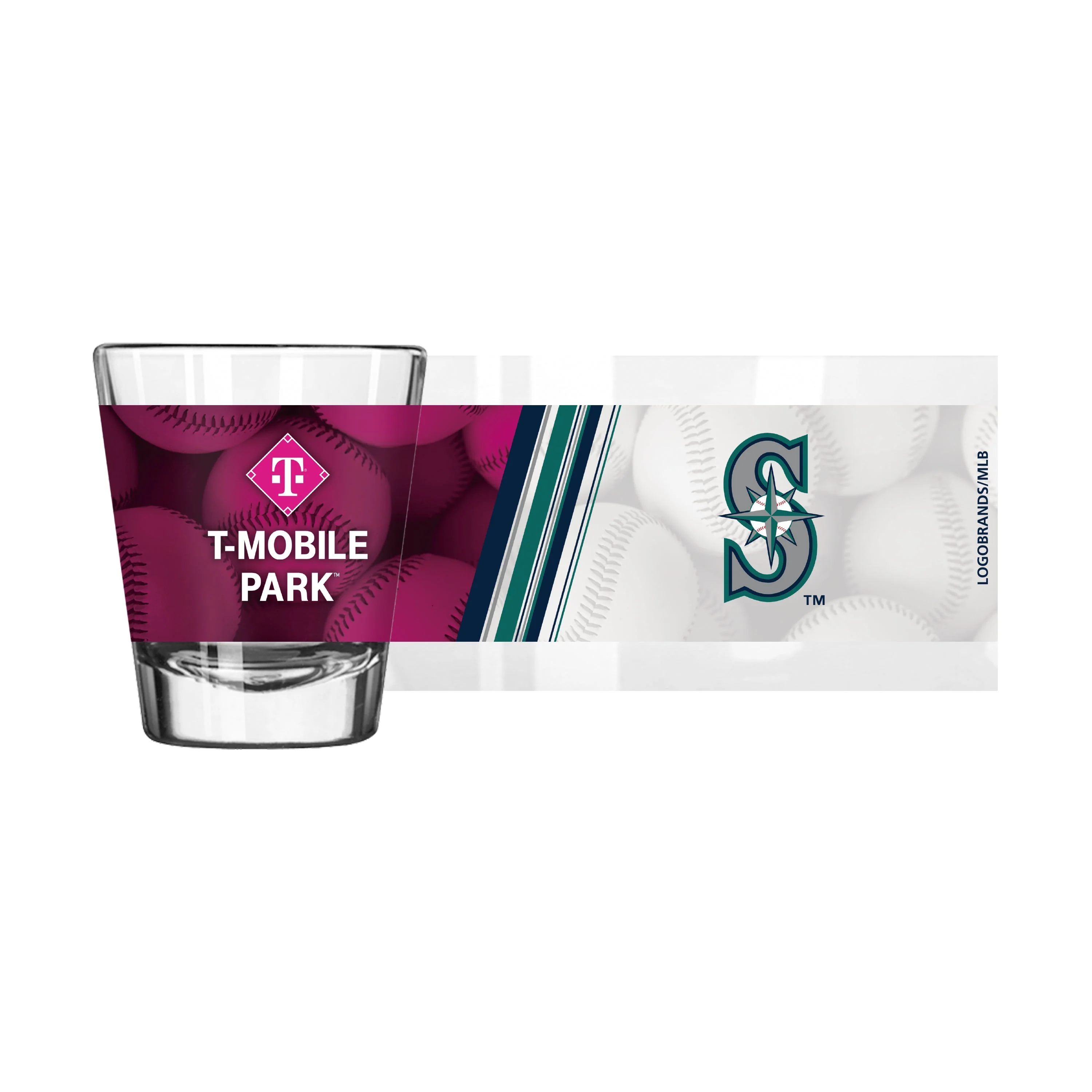 Seattle Mariners 2oz TMobile Park Shot Glass - Image 2