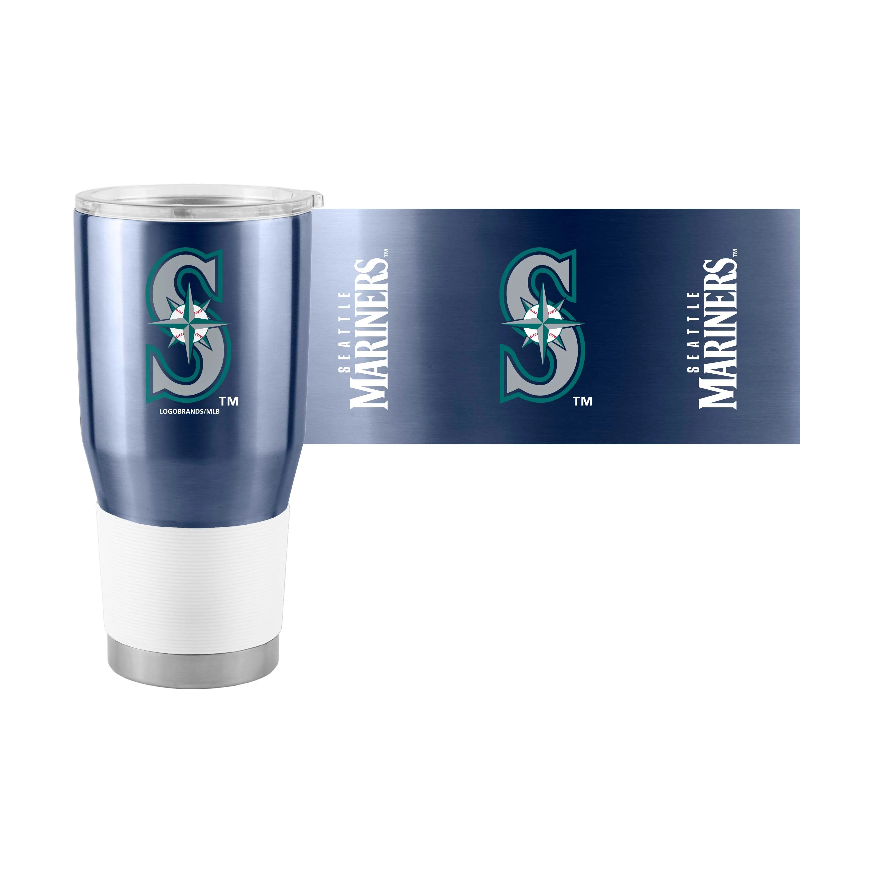 Seattle Mariners Alt Sleeve 30oz Gameday Stainless Tumbler - Image 2