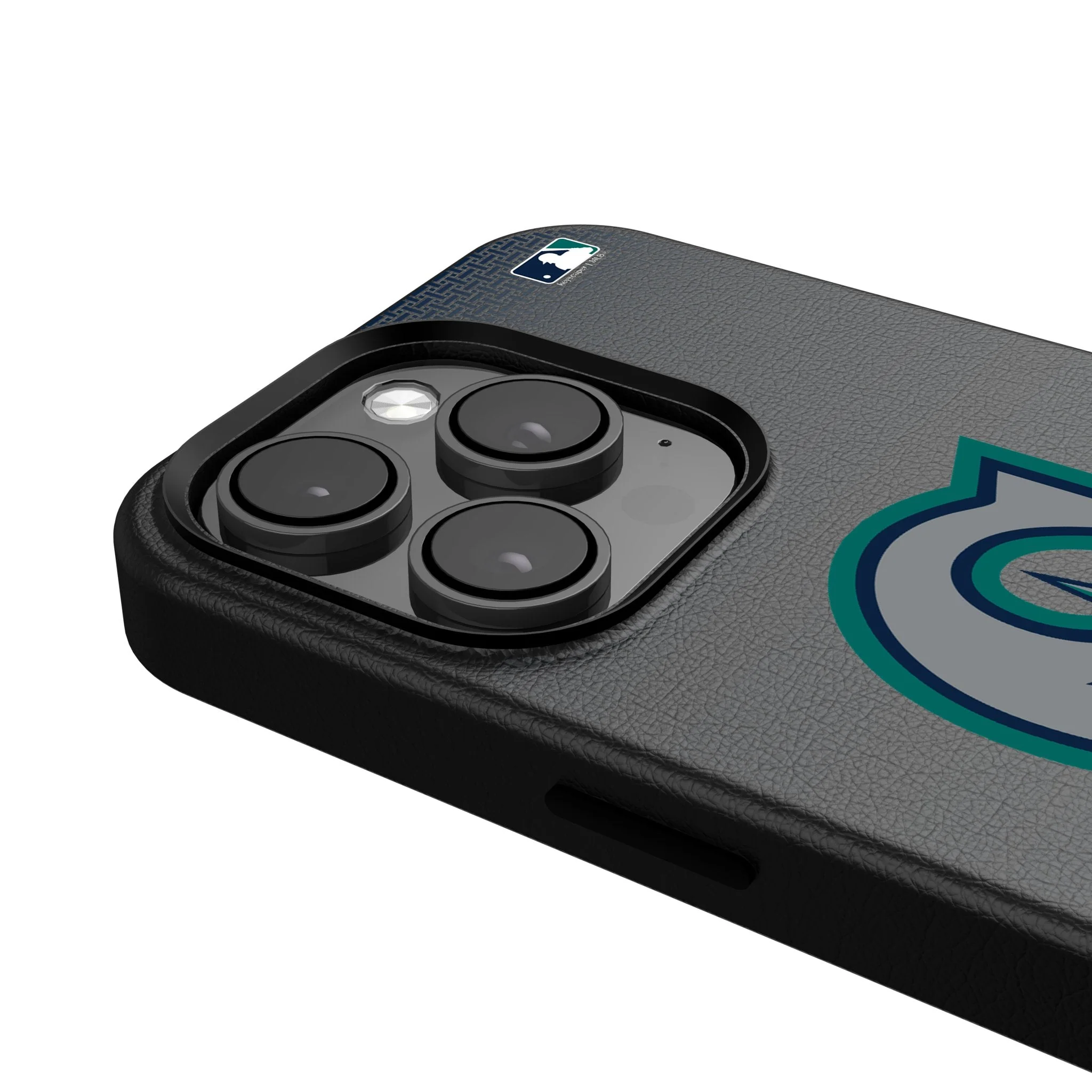 Seattle Mariners Linen MagSafe Compatible Phone Case for Apple iPhone - Image 4