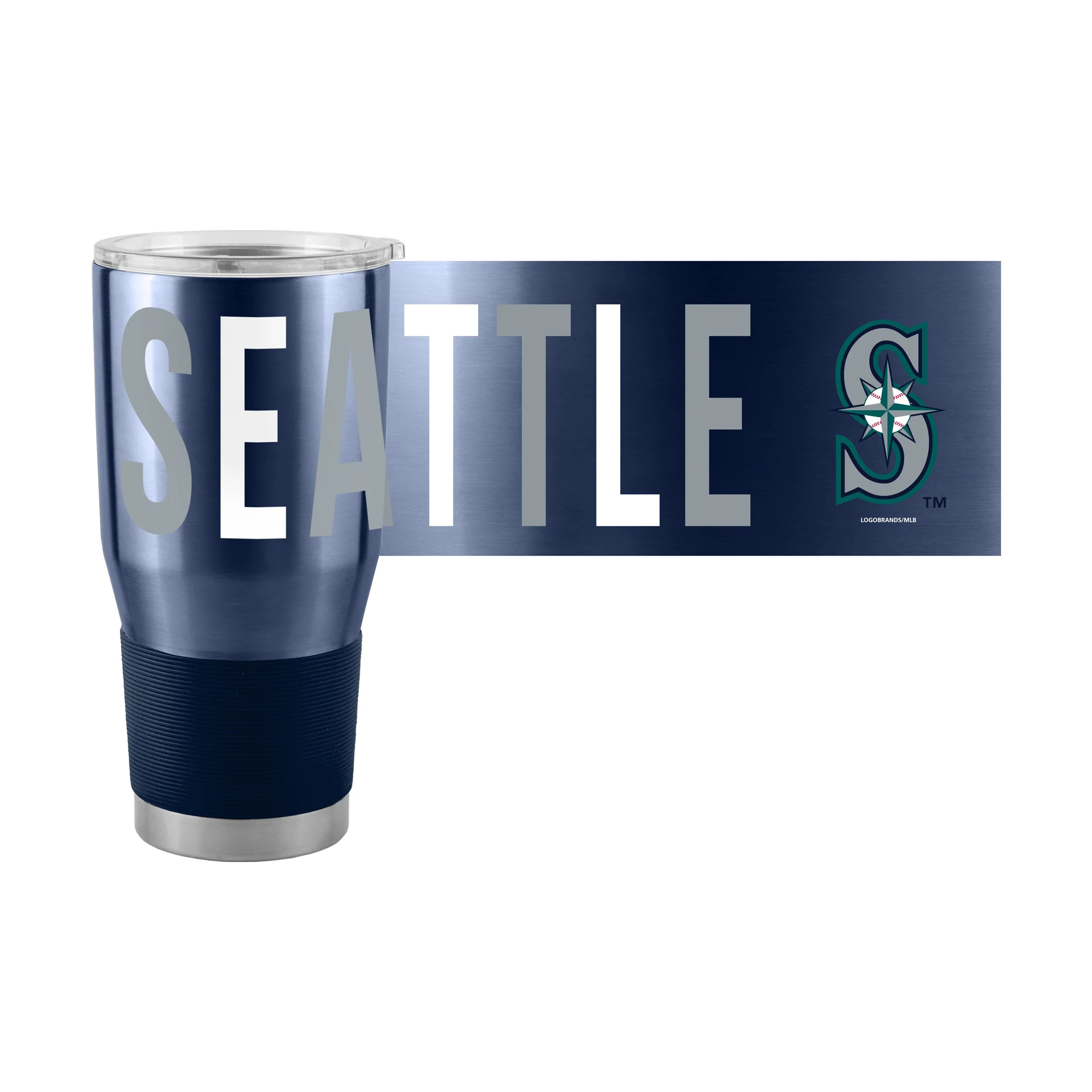 Seattle Mariners Overtime 30 oz Stainless Tumbler - Image 2