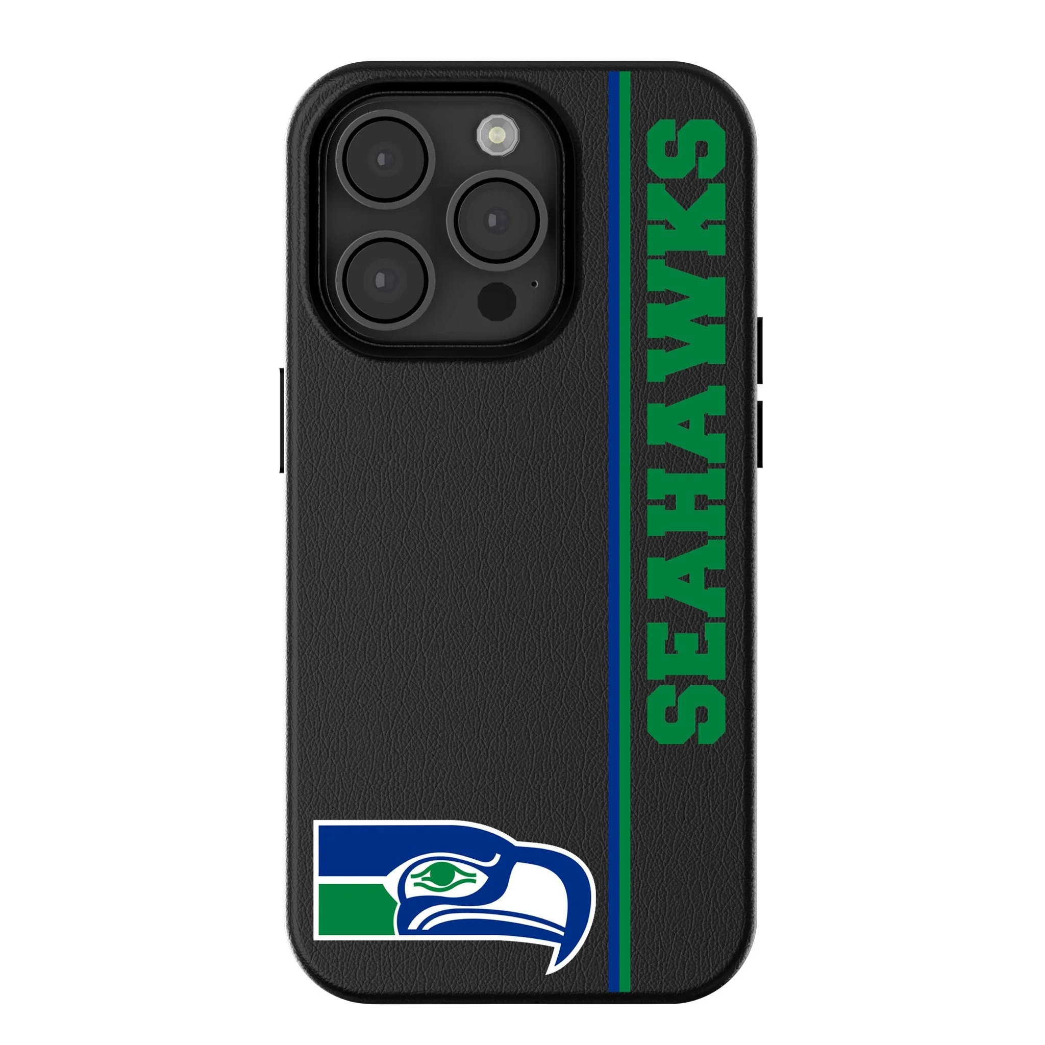 Seattle Seahawks Historic Collection Sidebar MagSafe Compatible Phone Case for Apple iPhone