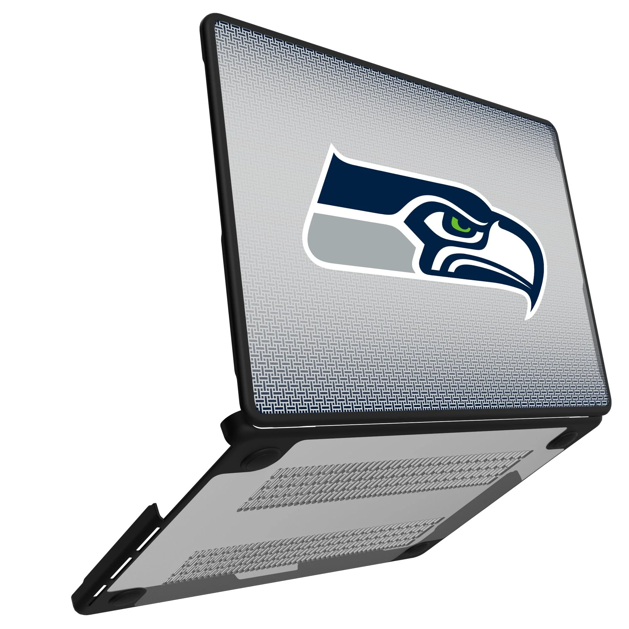 Seattle Seahawks Linen Laptop Case for Apple MacBook - Image 2
