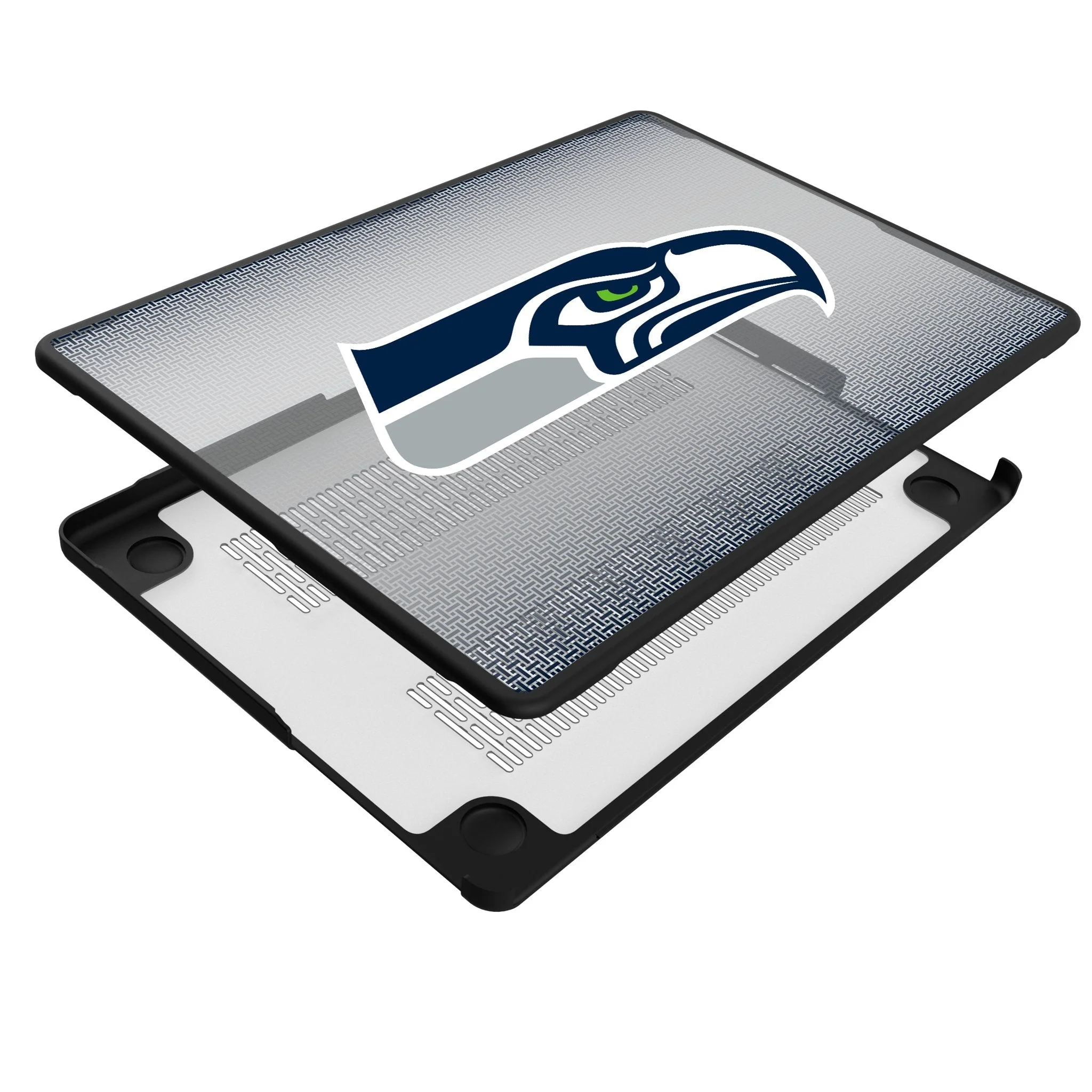 Seattle Seahawks Linen Laptop Case for Apple MacBook - Image 4