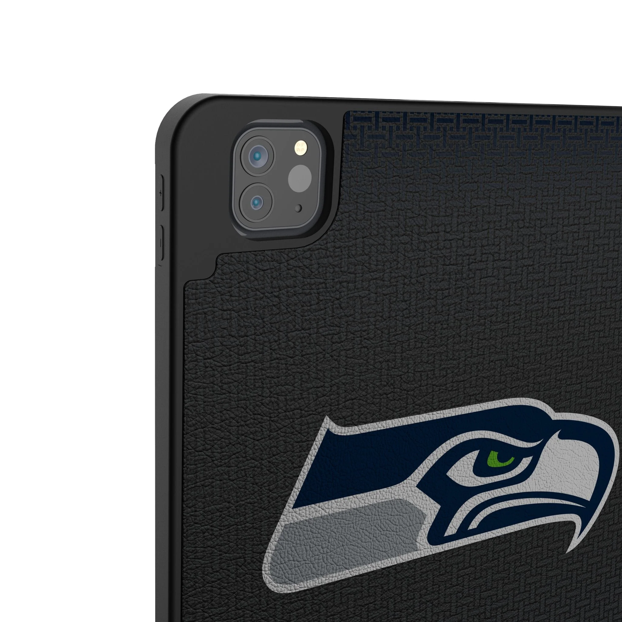 Seattle Seahawks Linen Tablet Case for Apple iPad - Image 3