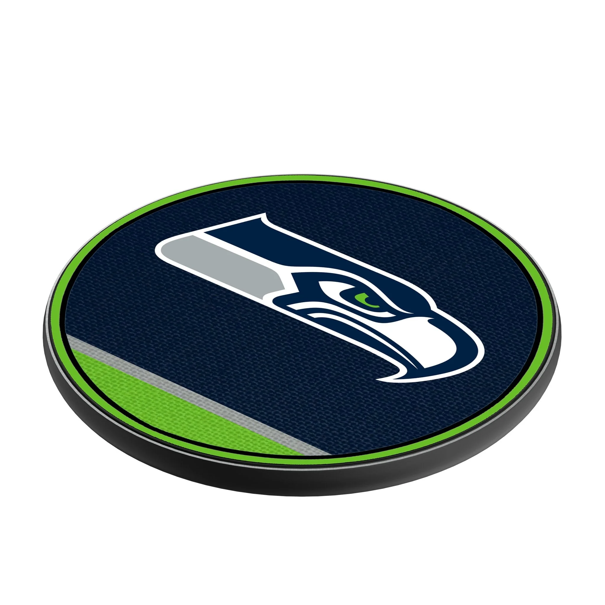 Seattle Seahawks Stripe 15-Watt Wireless Charger - Image 2