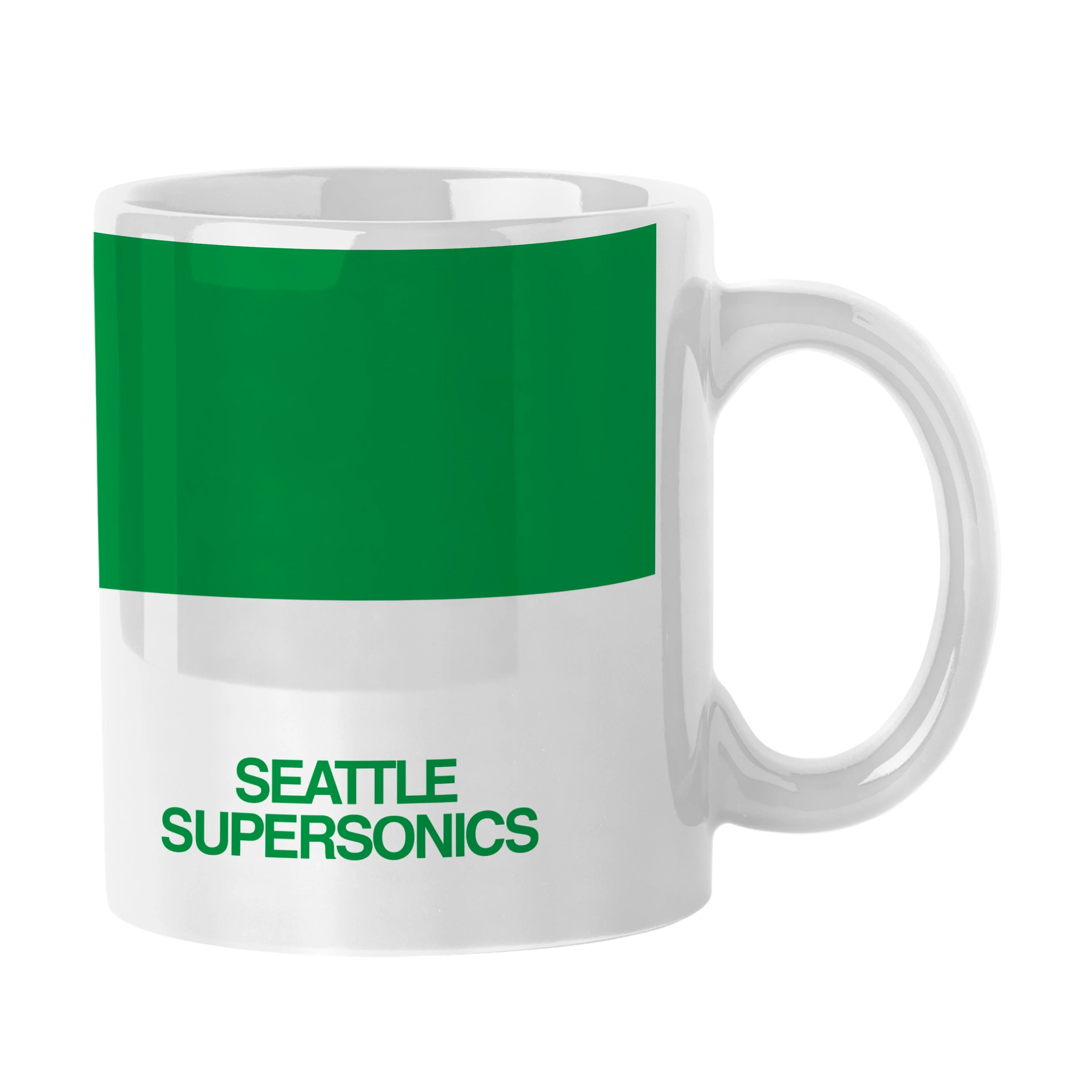 Seattle Super Sonics 11oz Colorblock Sublimated Mug - Image 2