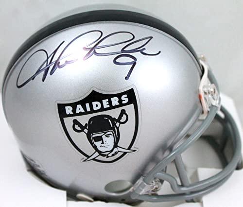 Shane Lechler Autographed Oakland Raiders 1963 Mini Helmet-Beckett W Hologram Black