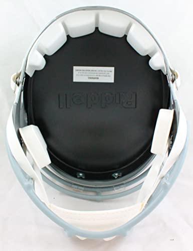 Shane Lechler Autographed Oakland Raiders F/S Flash Helmet w/3 Insc.-Beckett W Hologram White - Image 2
