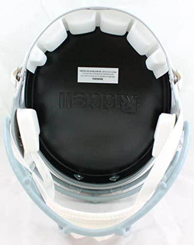 Shane Lechler Autographed Oakland Raiders F/S Helmet w/3 Insc.-Beckett W Hologram - Image 2