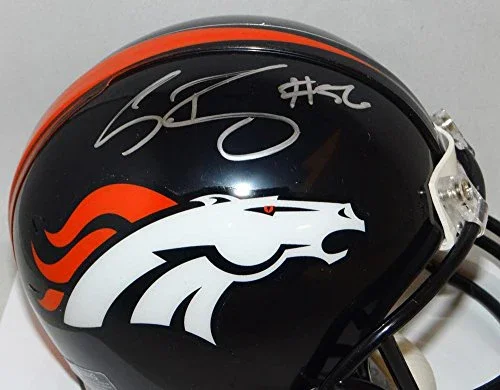 Shane Ray Autographed Denver Broncos Mini Helmet- JSA Witnessed Auth - Image 2