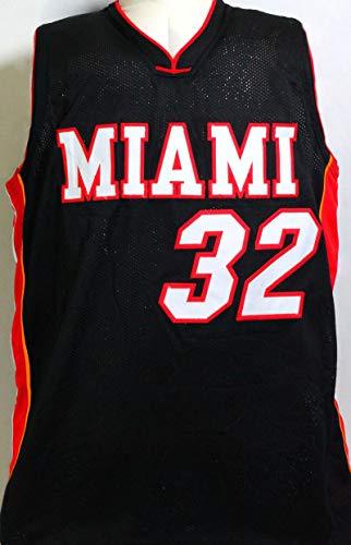 Shaquille O'Neal Autographed Black Miami Jersey - Beckett Authentication 2 - Image 2