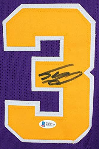 Shaquille O'Neal Autographed Purple College Style Jersey - Beckett W Auth L3 - Image 3