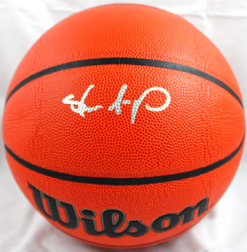 Shawn Kemp Autographed Official NBA Wilson Basketball-Beckett Hologram Silver