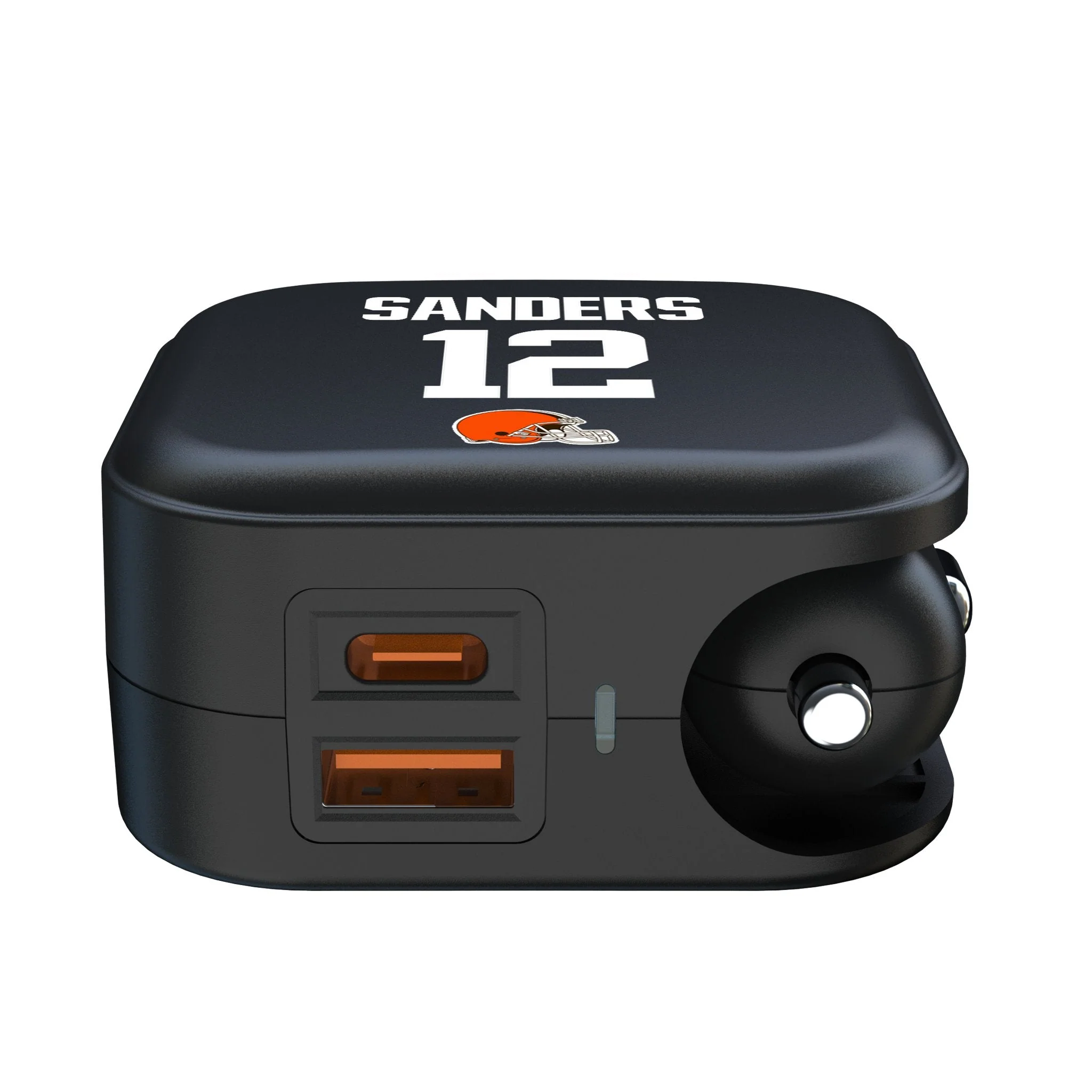 Shedeur Sanders Cleveland Browns 12 Game Tactic 2 in 1 USB A/C Charger - Image 2