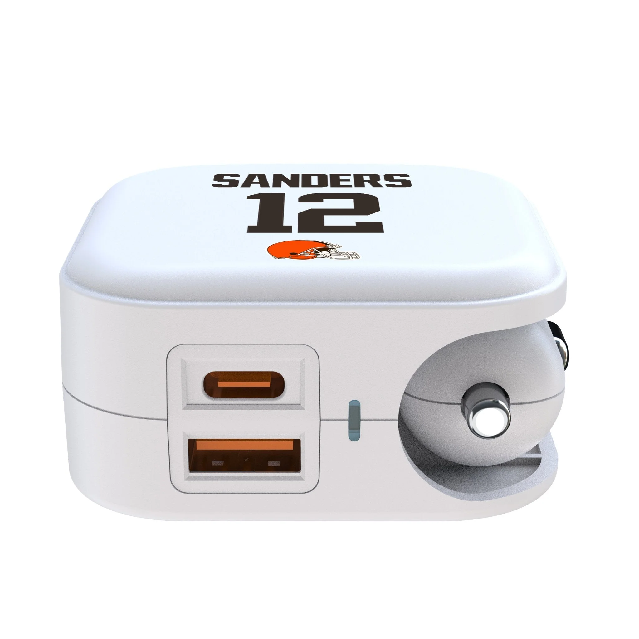 Shedeur Sanders Cleveland Browns 12 Game Tactic 2 in 1 USB Charger - Image 2
