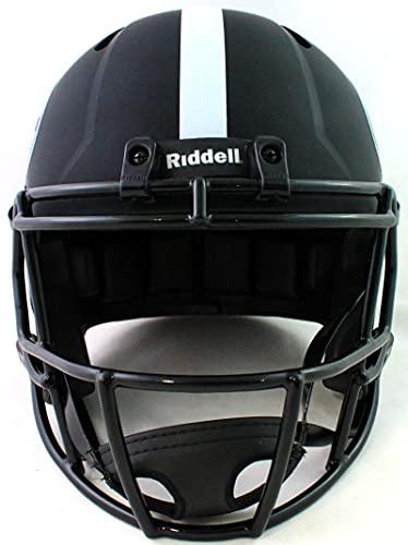Sony Michel Autographed GA Bulldogs Eclipse Speed F/S Helmet - Beckett W Silver - Image 4