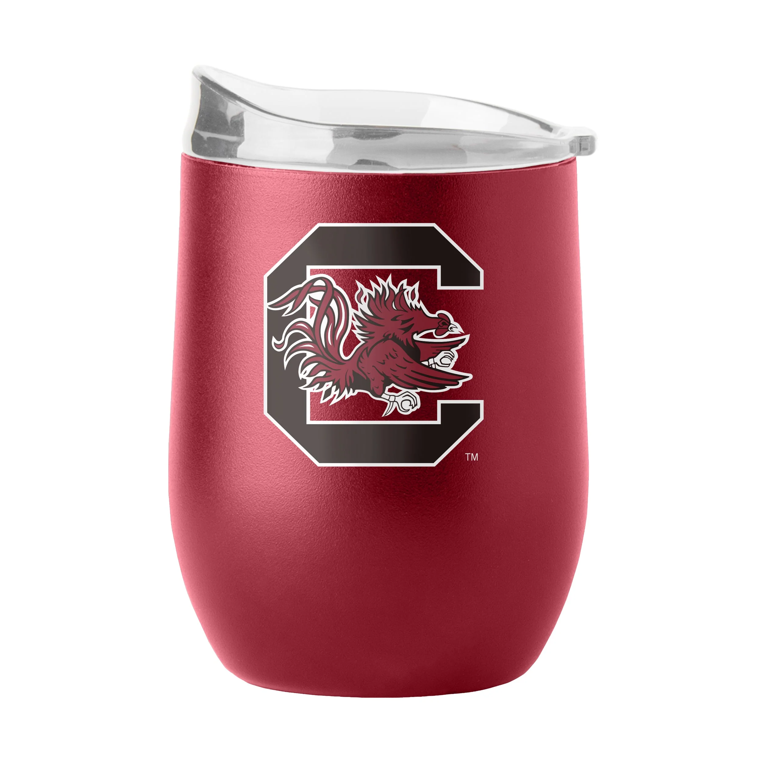 South Carolina 16oz Flipside Powder Coat Curved Beverage