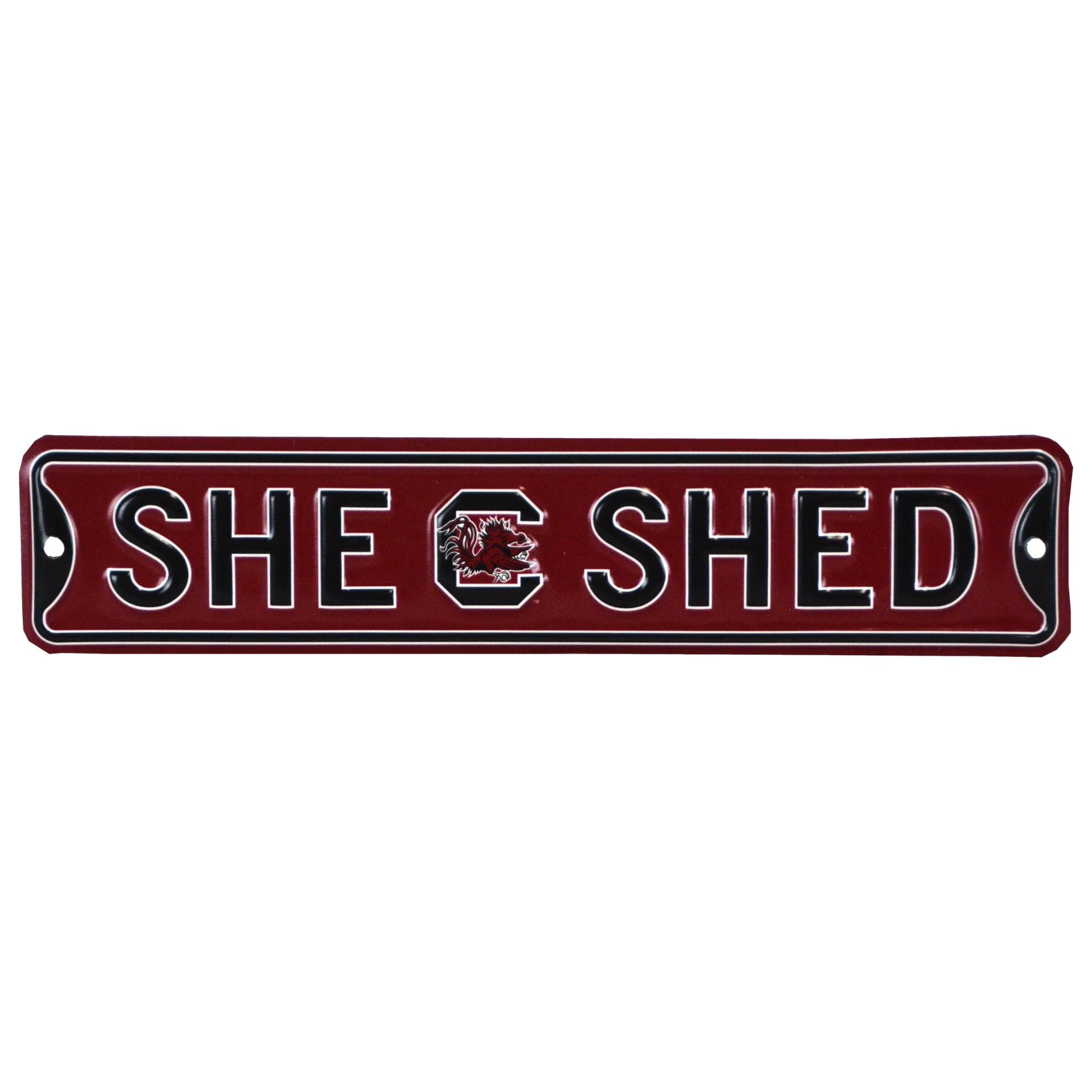 South Carolina Gamecocks - SHE SHED - Steel Street Sign
