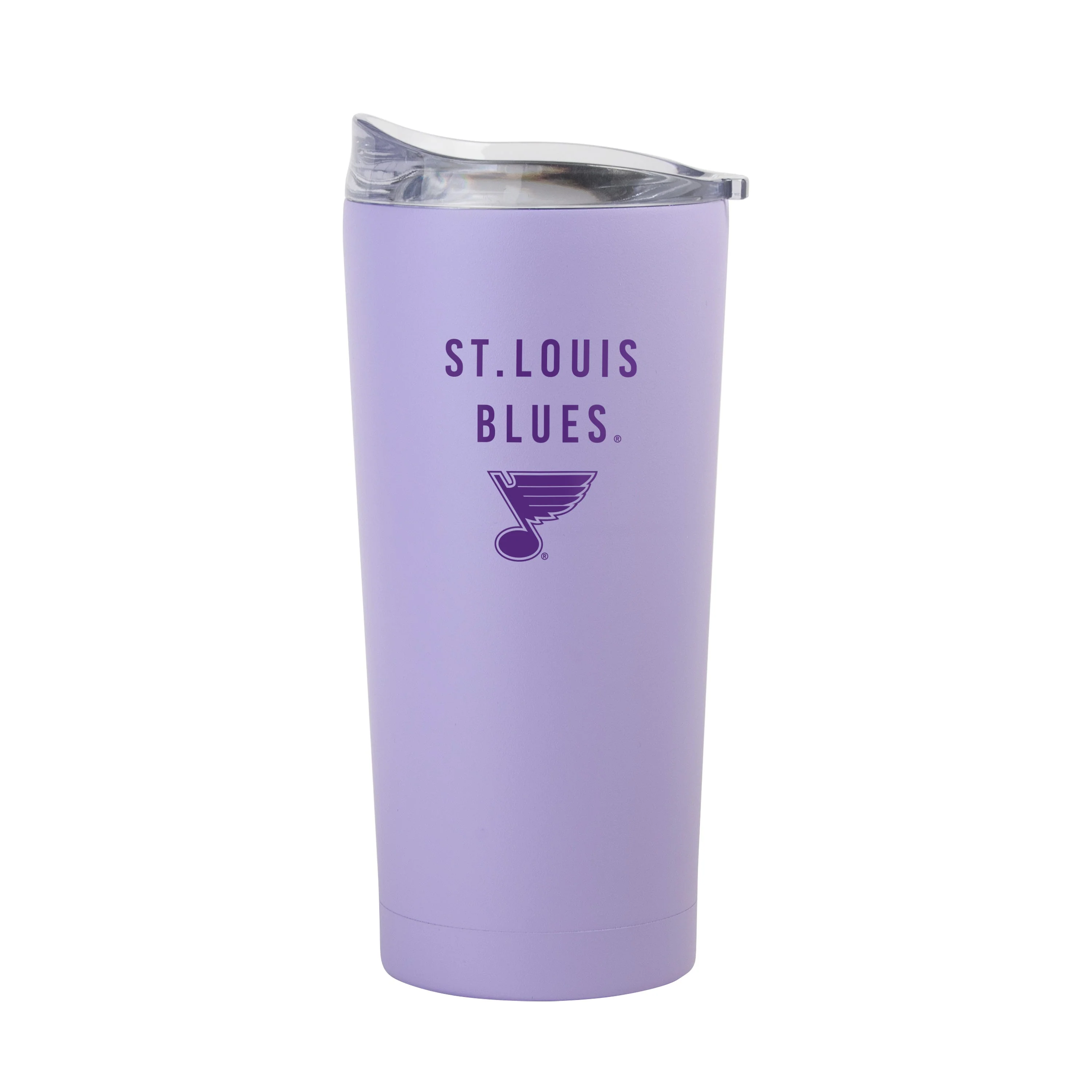 St. Louis Blues 20oz Tonal Lavender Powder Coat Tumbler - Image 2