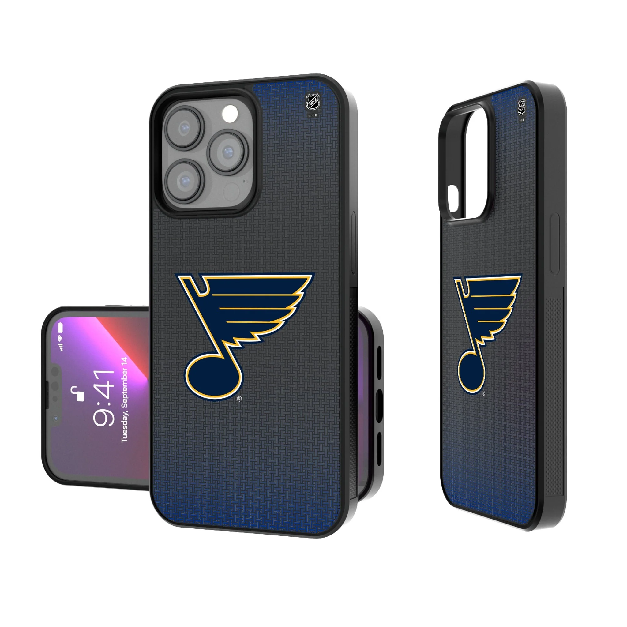 St. Louis Blues Linen Bump Phone Case