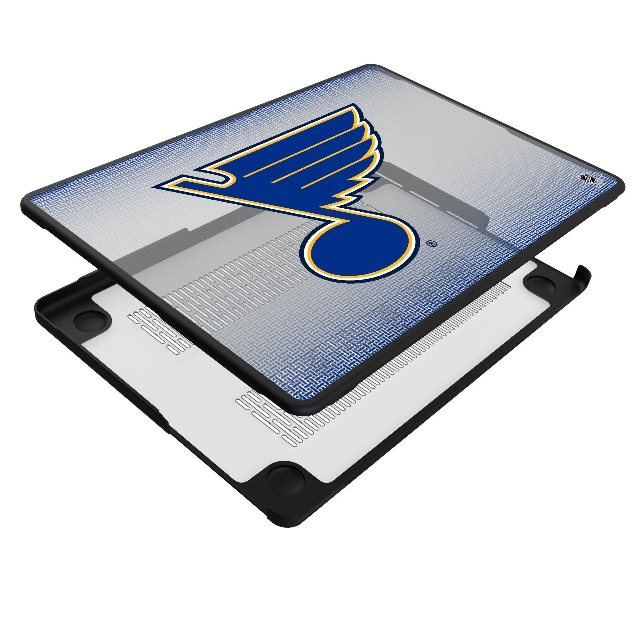 St. Louis Blues Linen Laptop Case for Apple MacBook - Image 4