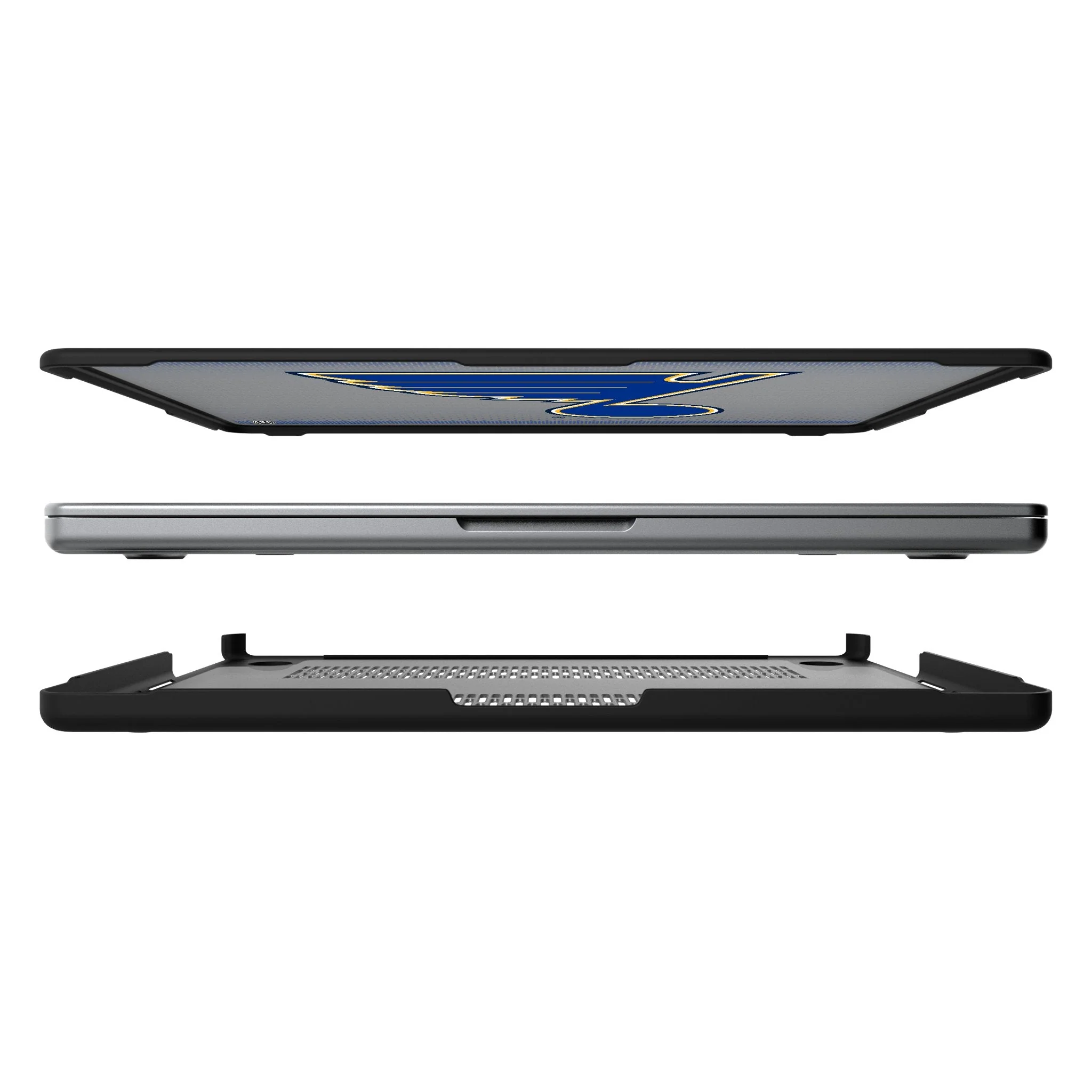 St. Louis Blues Linen Laptop Case for Apple MacBook - Image 7