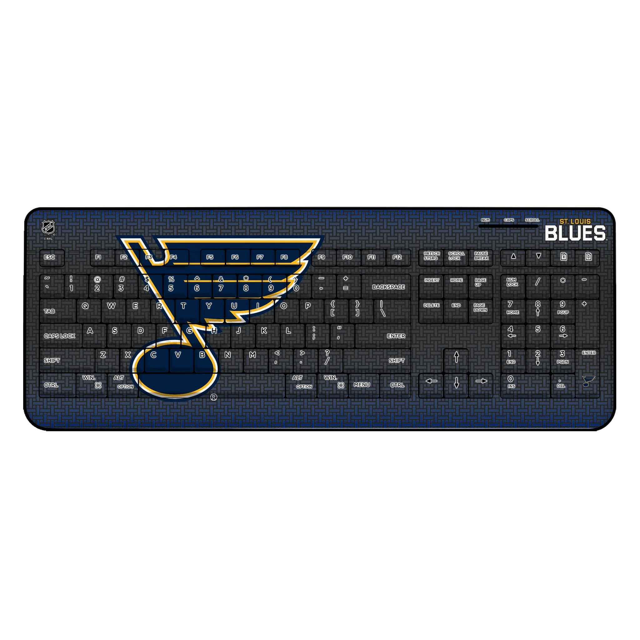 St. Louis Blues Linen Wireless USB Keyboard