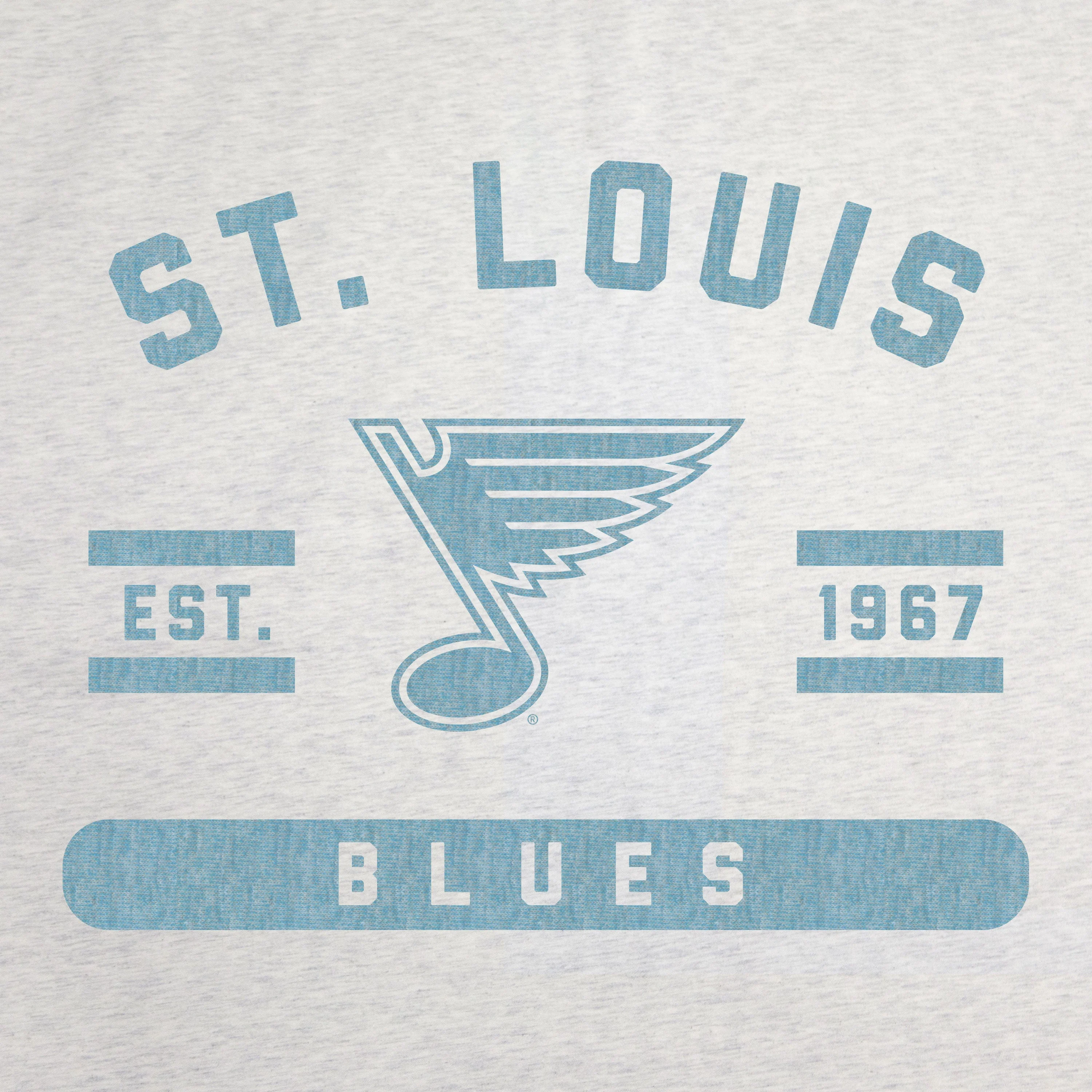 St. Louis Blues Oatmeal Sweatshirt Blanket - Image 2