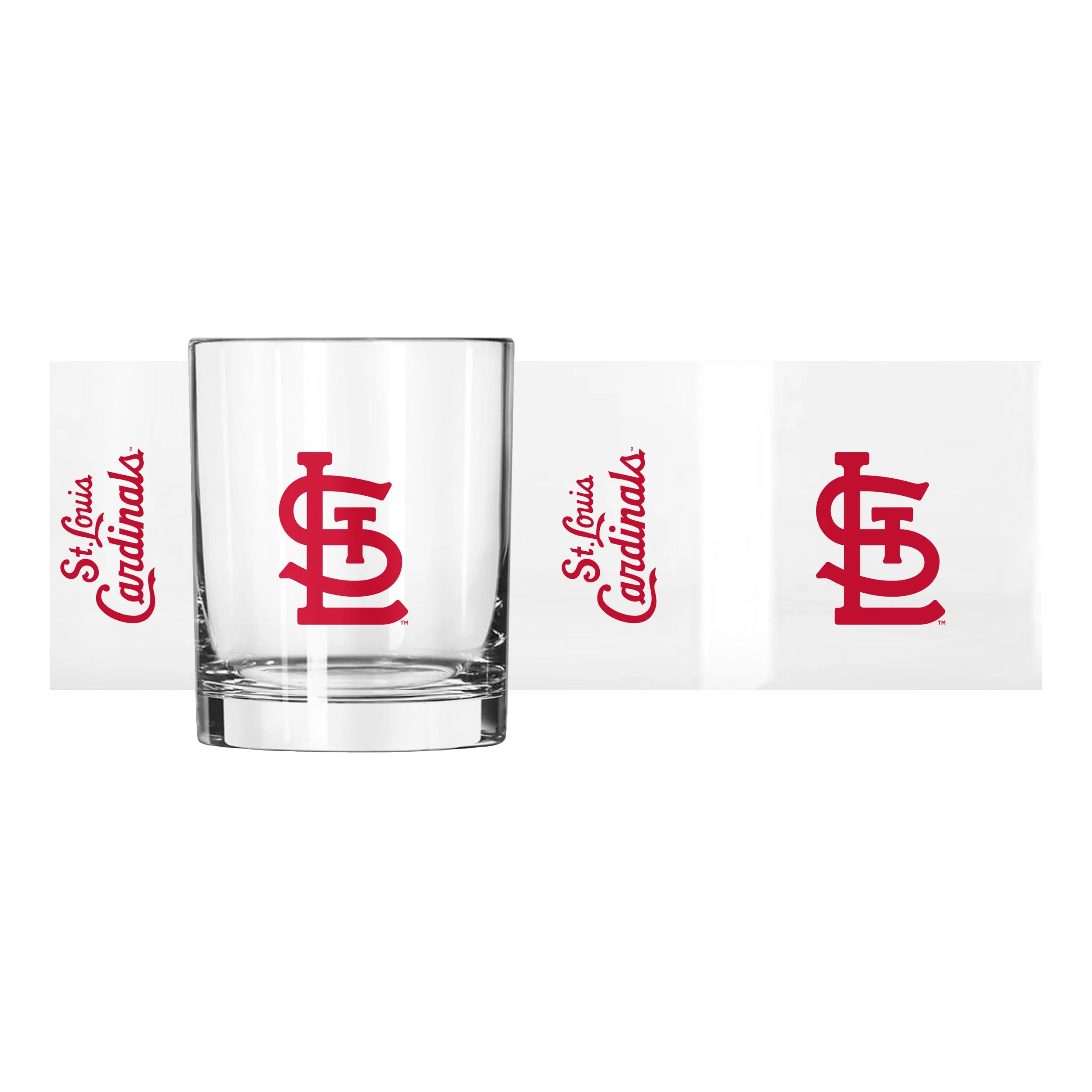 St. Louis Cardinals 14oz Gameday Rocks Glass - Image 2