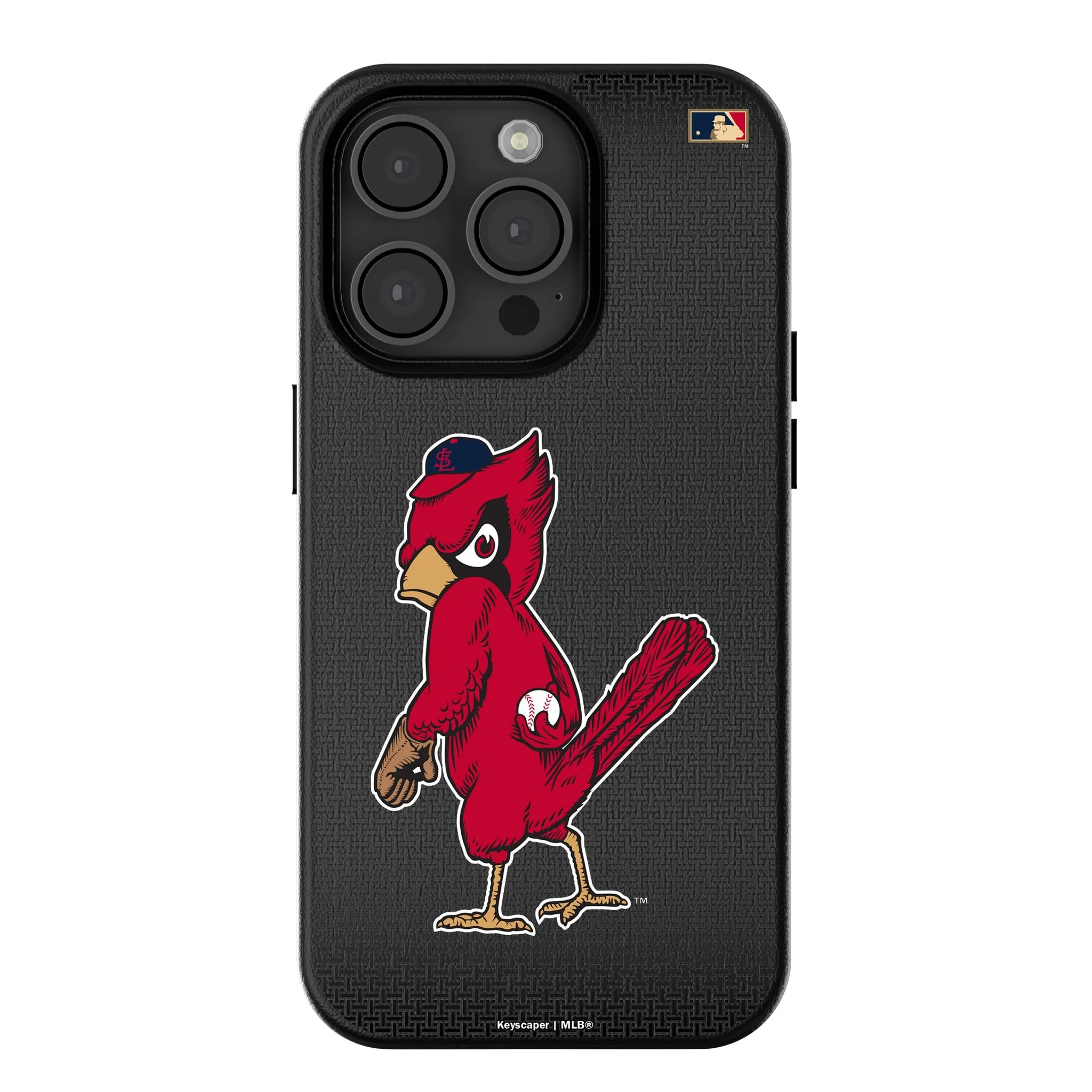 St Louis Cardinals 1950s - Cooperstown Collection Linen MagSafe Compatible Phone Case for Apple iPhone