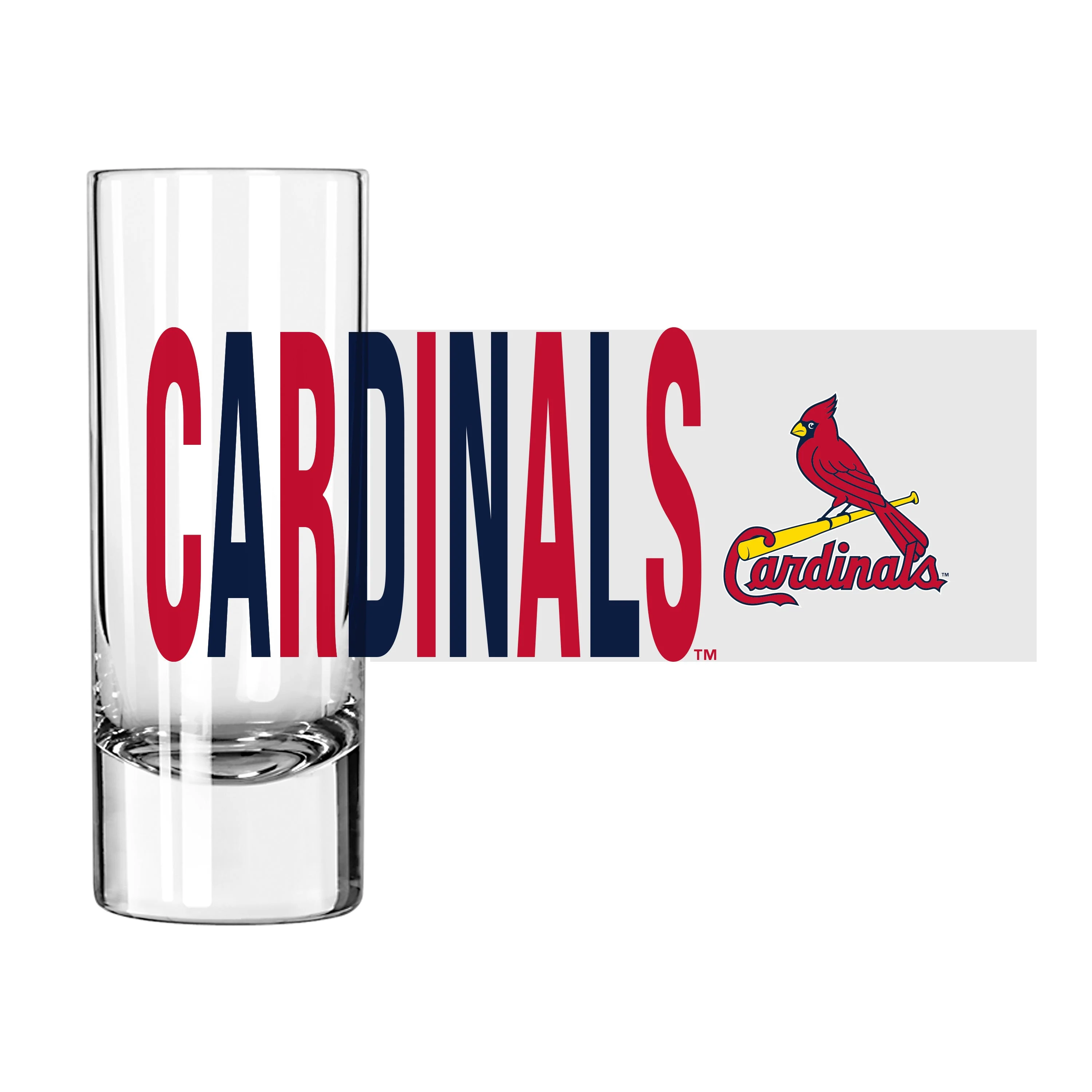 St Louis Cardinals 2.5oz Overtime Shooter - Image 2