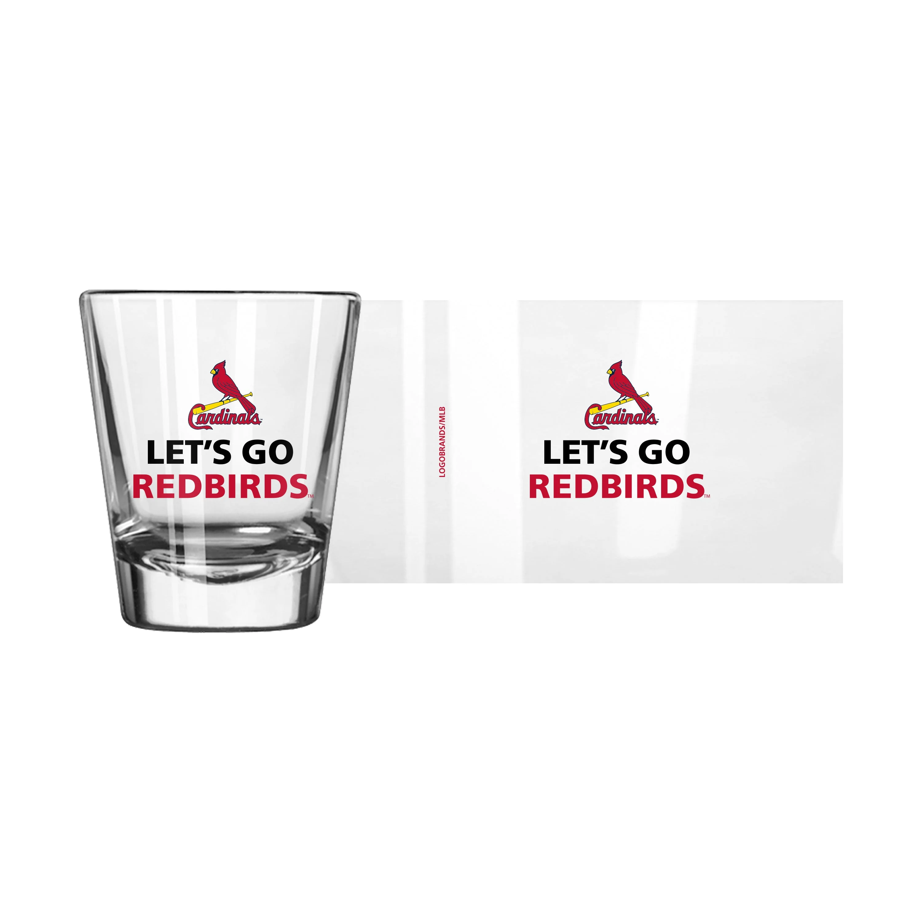 St. Louis Cardinals 2oz Slogan Shot Glass - Image 2