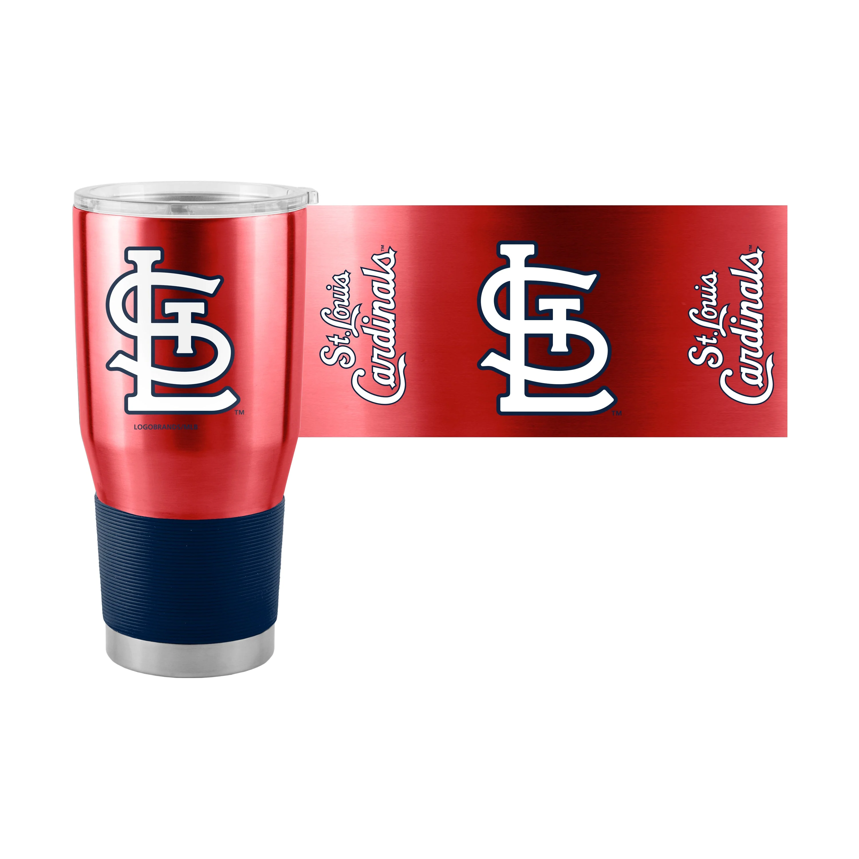 St. Louis Cardinals Alt Sleeve 30oz Gameday Stainless Tumbler - Image 2