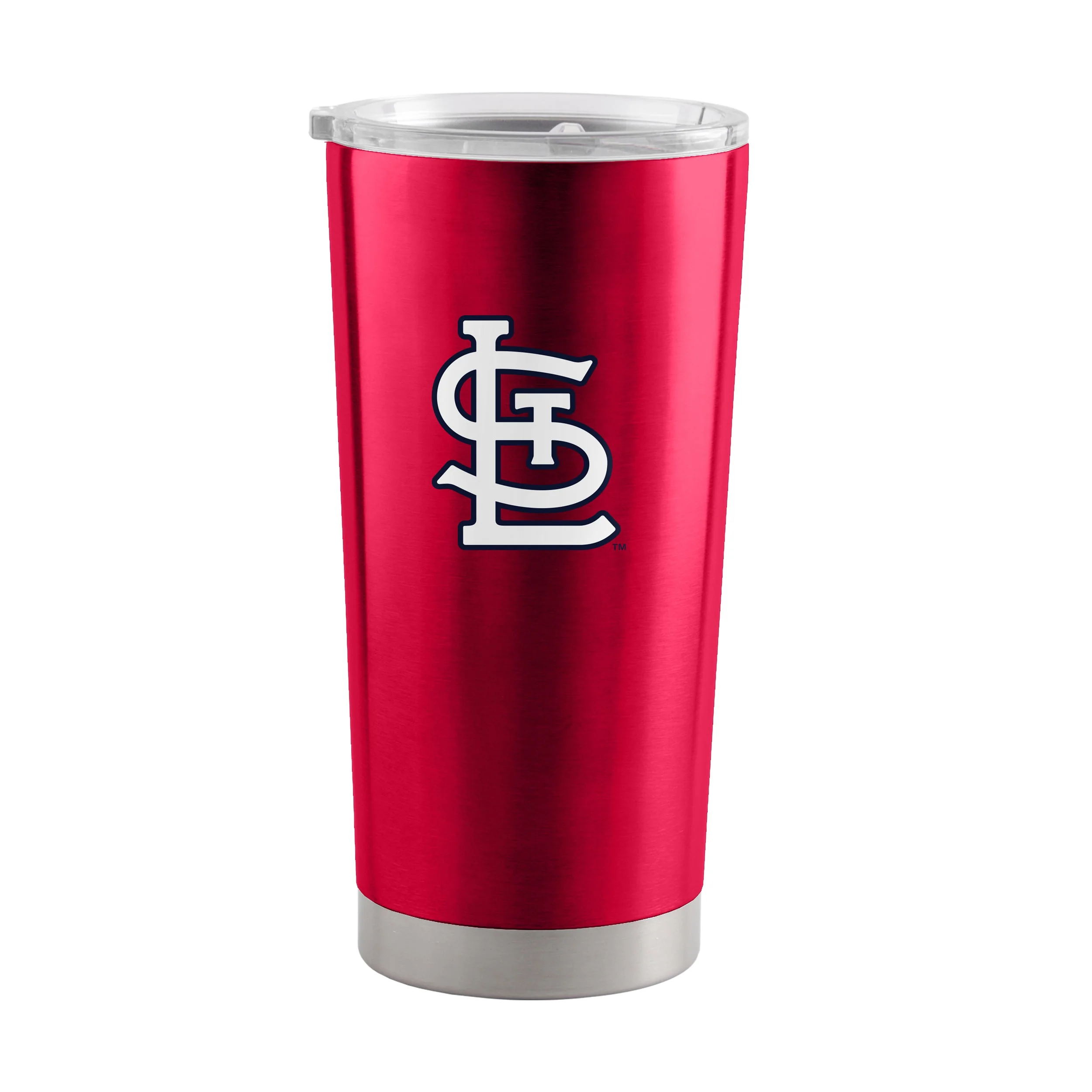 St Louis Cardinals Letterman 20 oz Stainless Tumbler - Image 2