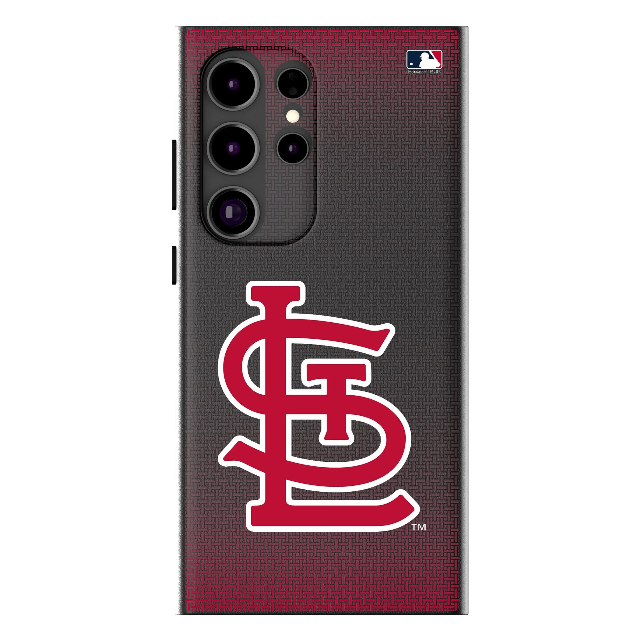 St Louis Cardinals Linen MagSafe Compatible Phone Case for Samsung Galaxy
