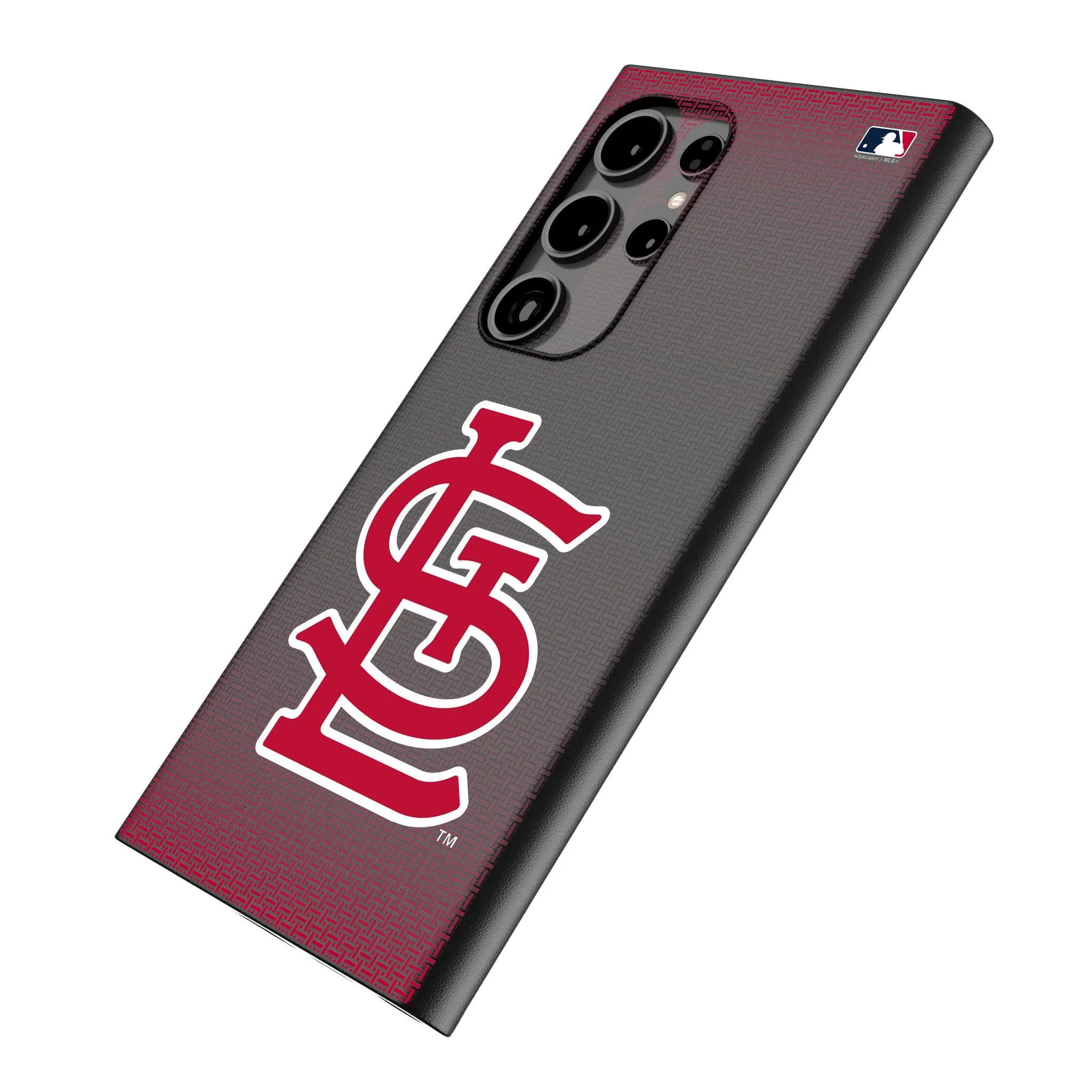 St Louis Cardinals Linen MagSafe Compatible Phone Case for Samsung Galaxy - Image 2