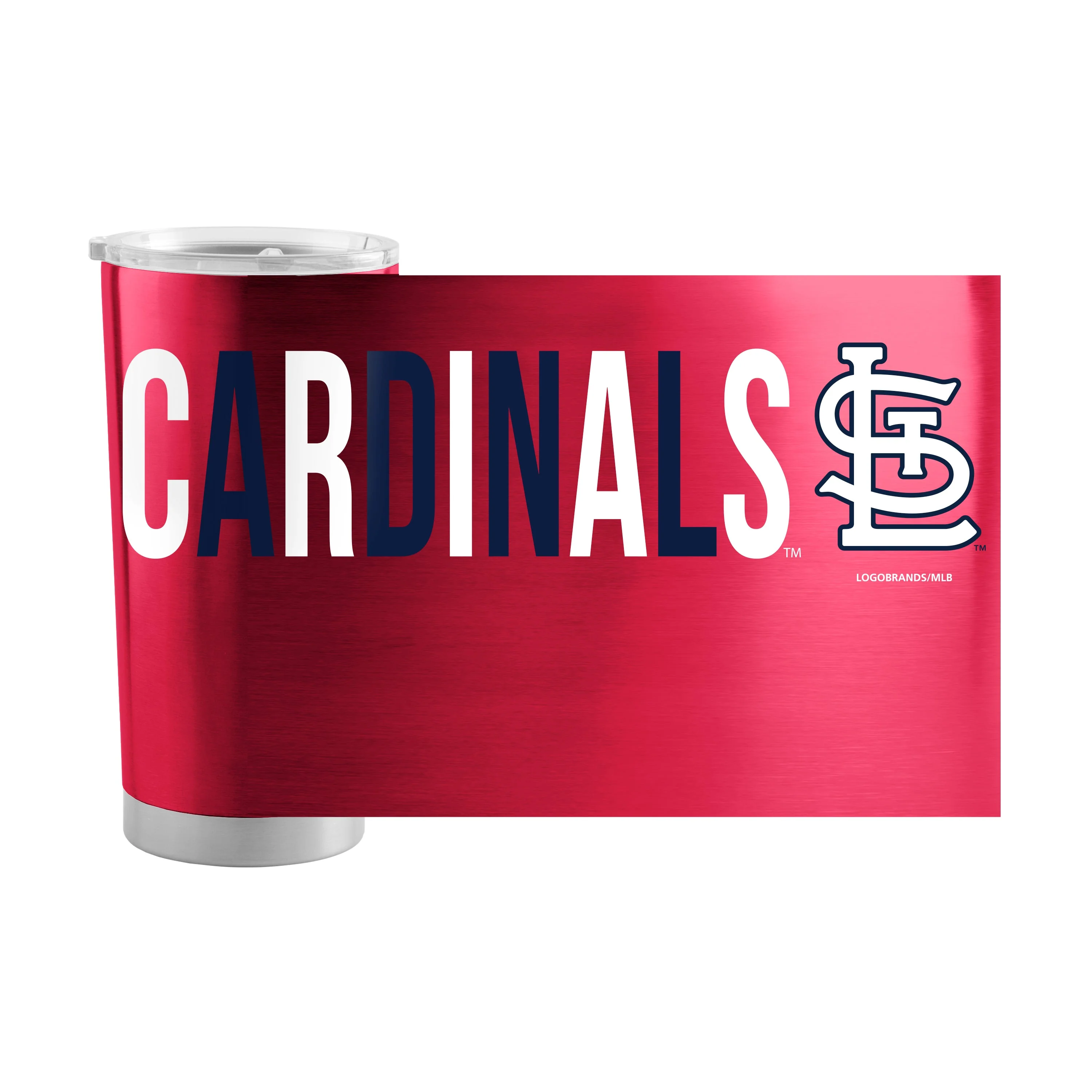 St Louis Cardinals Overtime 20oz Stainless Tumbler - Image 2