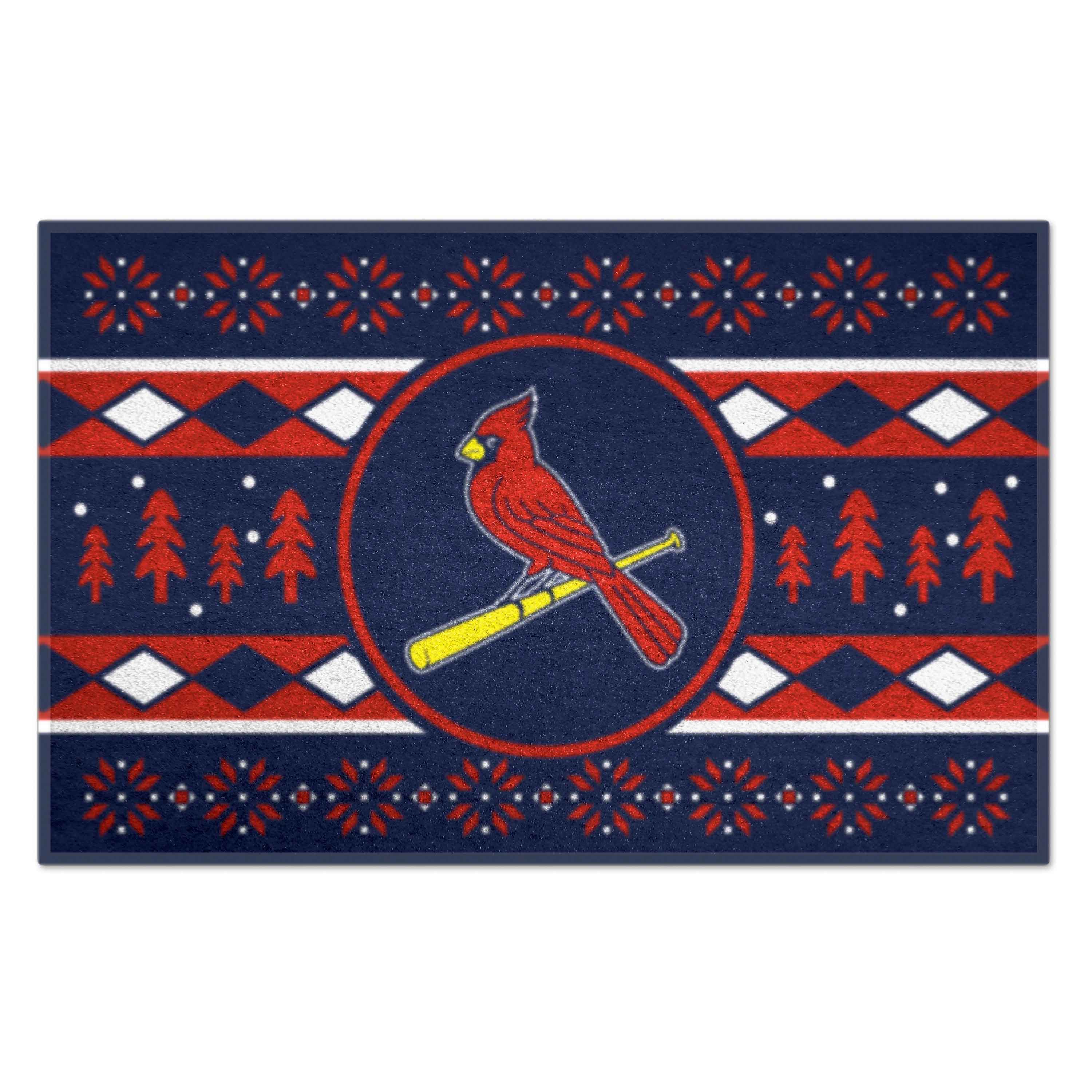 St. Louis Cardinals Starter Mat - Holiday Sweater
