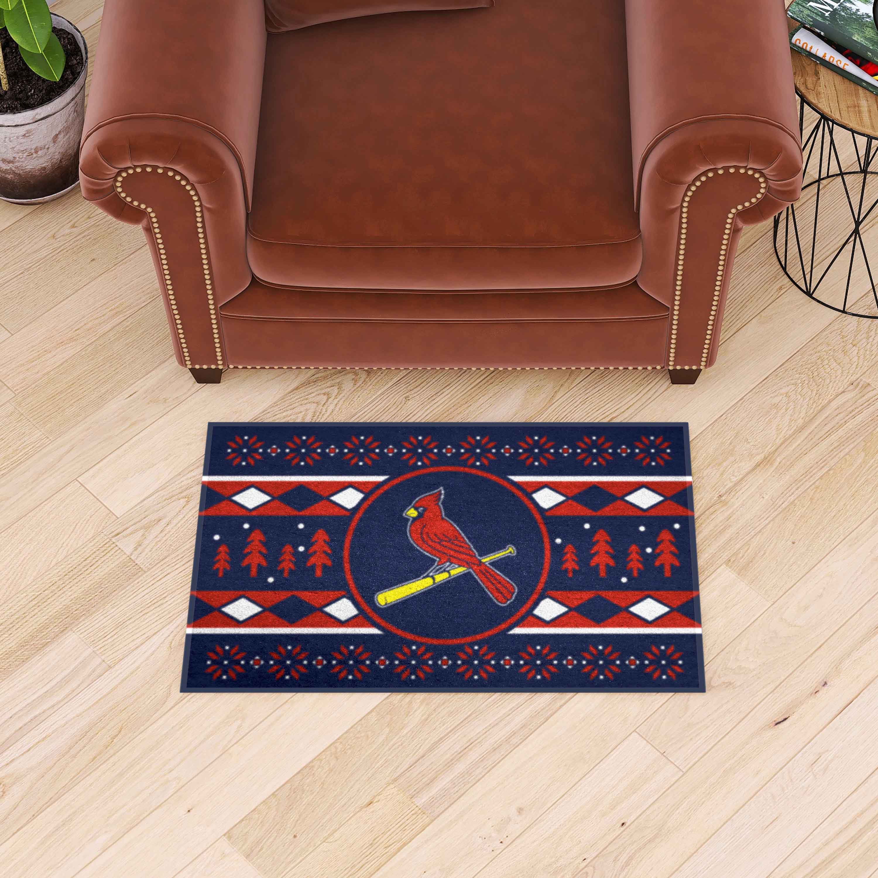 St. Louis Cardinals Starter Mat - Holiday Sweater - Image 2